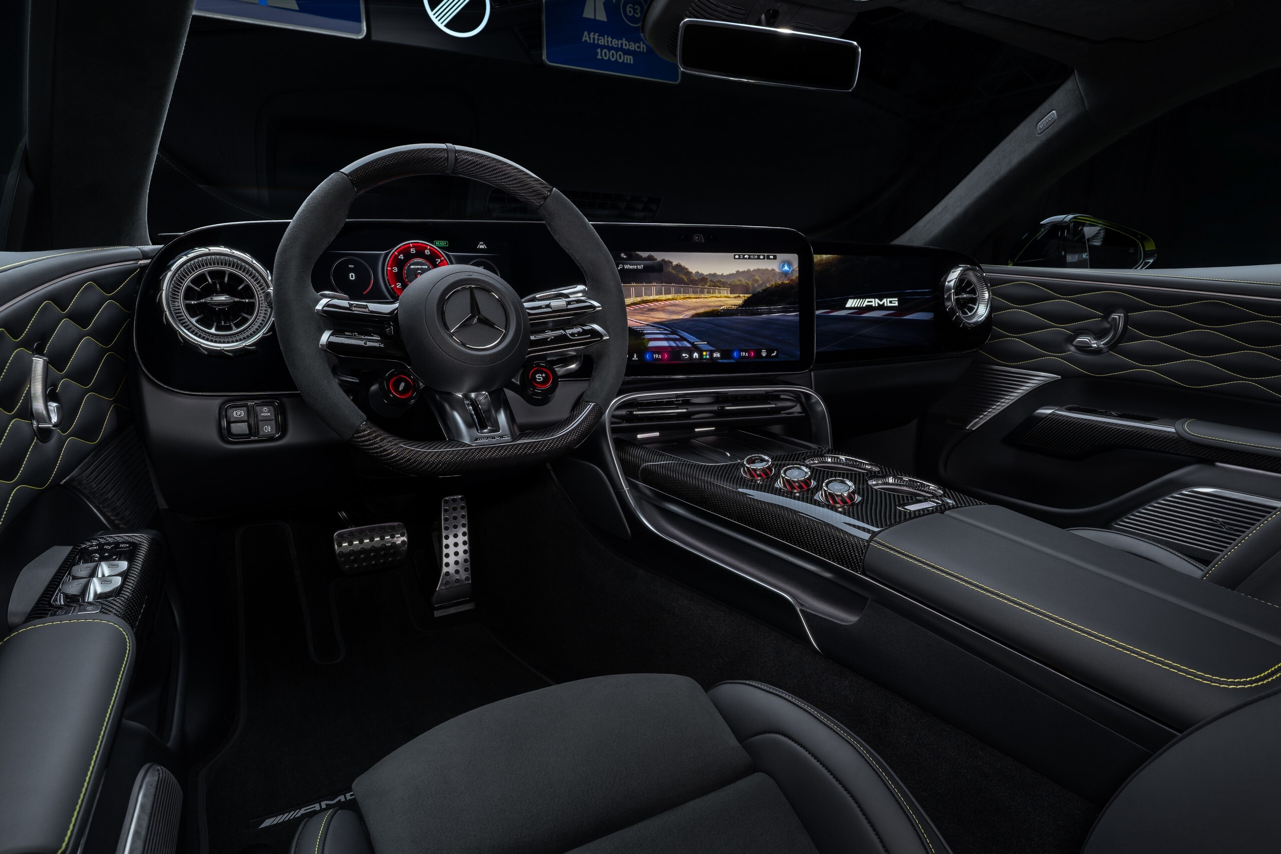 AMG Knows You Miss The V8, So It Built A 1,153 HP GT 4-Door Coupe That Fakes One