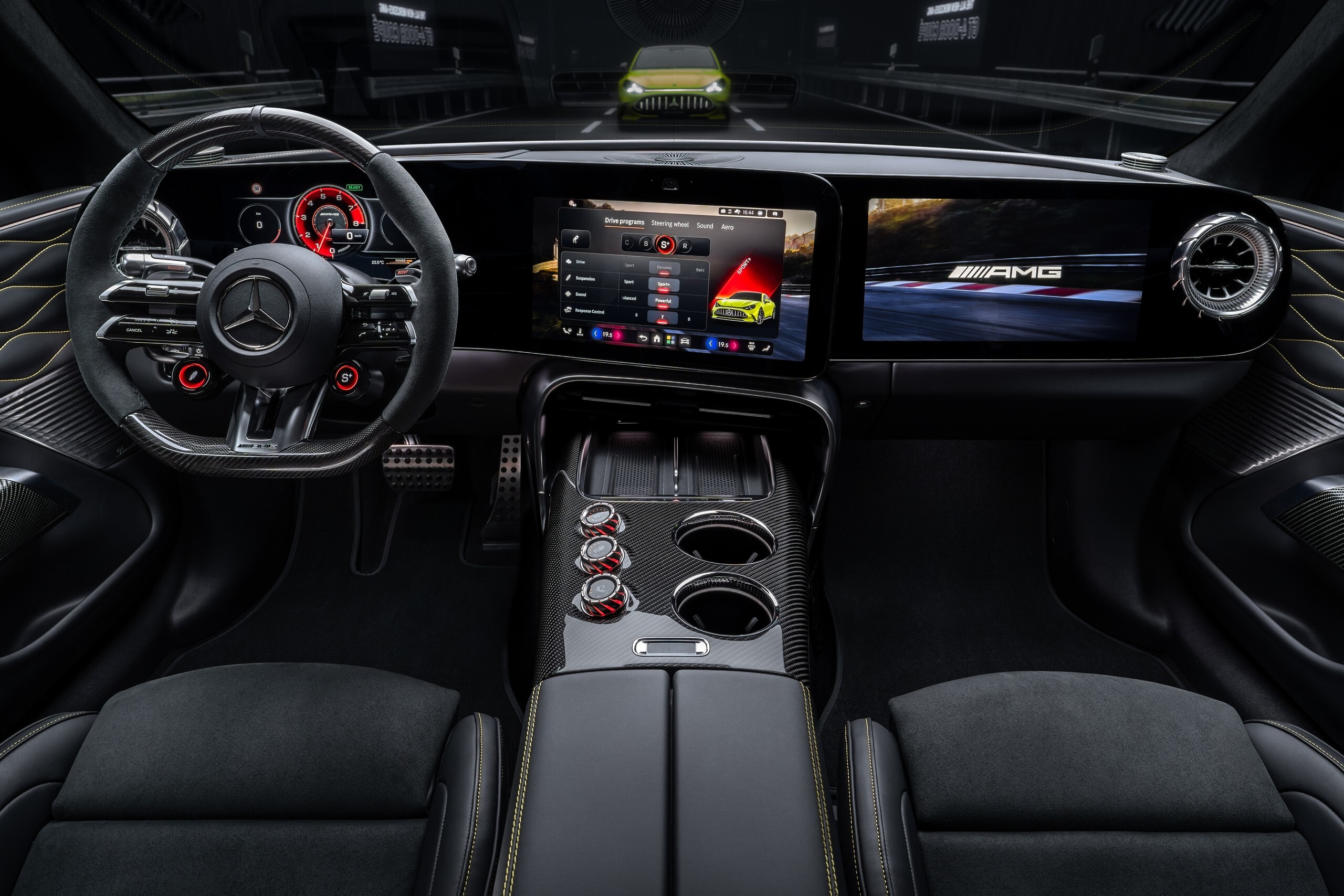 AMG Knows You Miss The V8, So It Built A 1,153 HP GT 4-Door Coupe That Fakes One