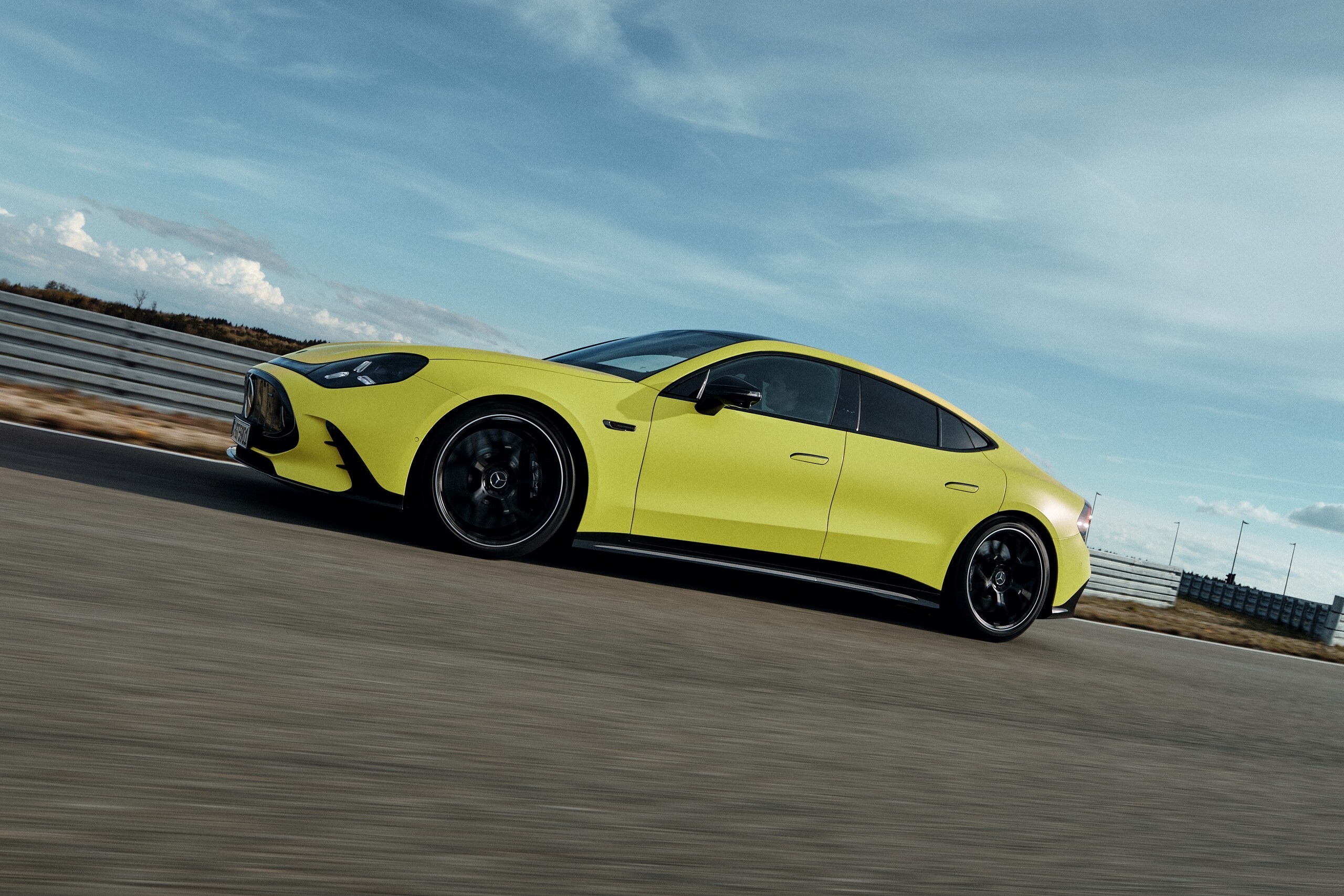 AMG Knows You Miss The V8, So It Built A 1,153 HP GT 4-Door Coupe That Fakes One