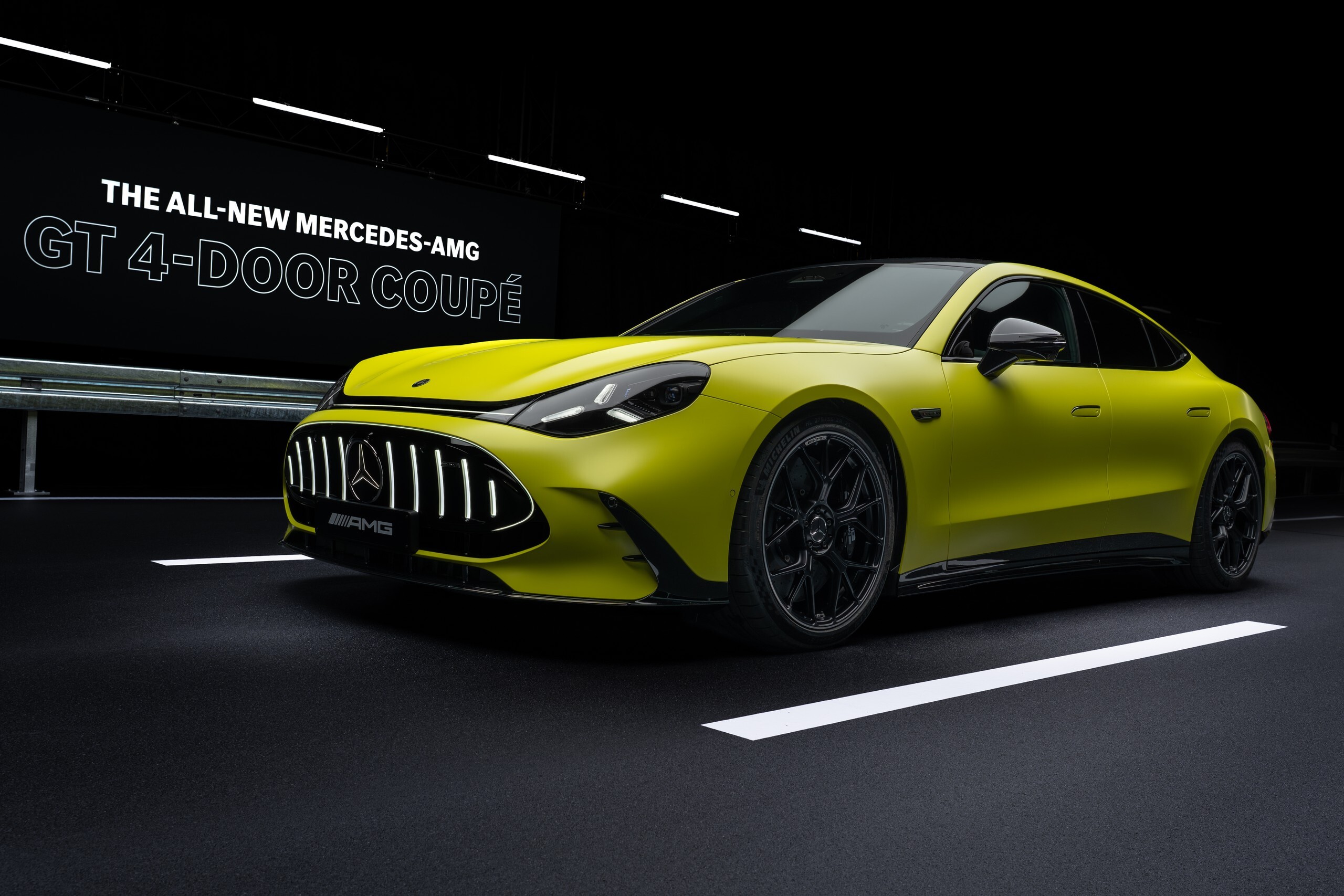 AMG Knows You Miss The V8, So It Built A 1,153 HP GT 4-Door Coupe That Fakes One