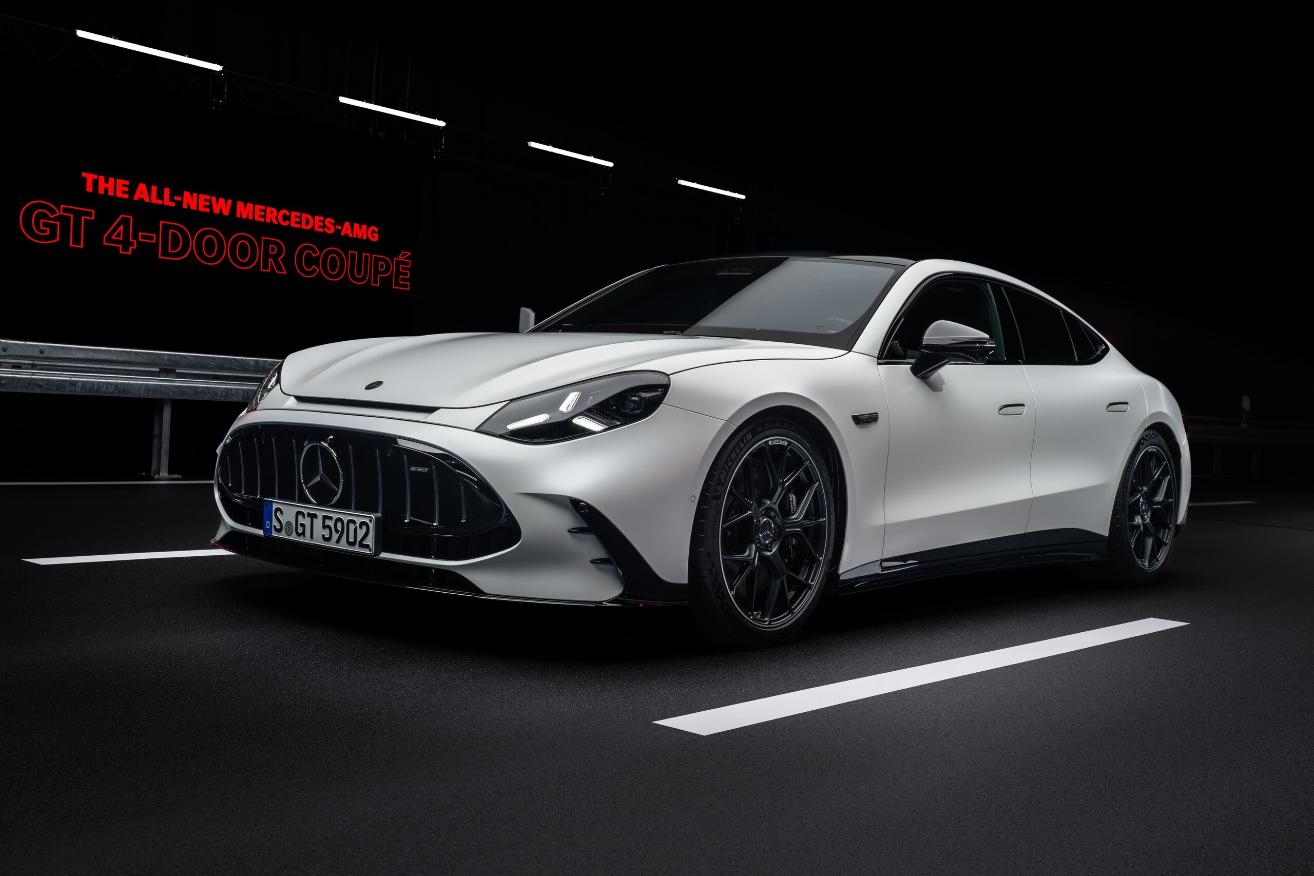 AMG Knows You Miss The V8, So It Built A 1,153 HP GT 4-Door Coupe That Fakes One