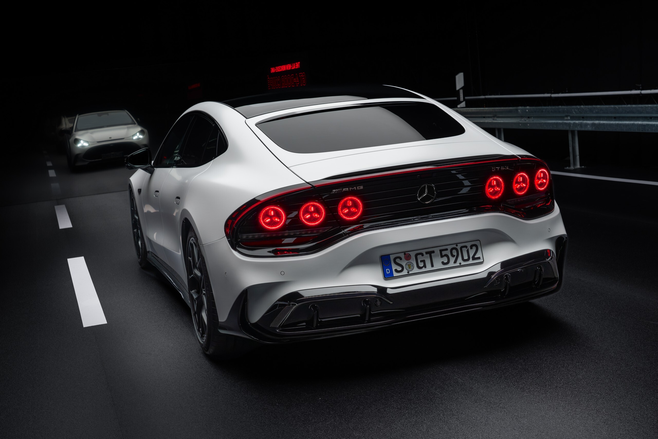 AMG Knows You Miss The V8, So It Built A 1,153 HP GT 4-Door Coupe That Fakes One