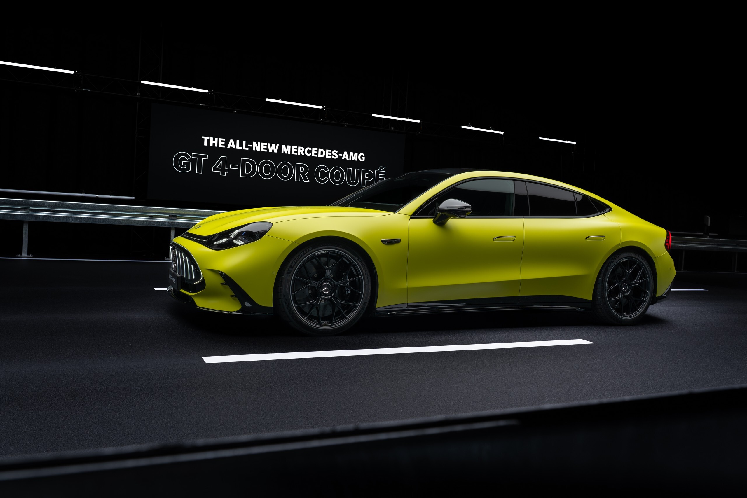 AMG Knows You Miss The V8, So It Built A 1,153 HP GT 4-Door Coupe That Fakes One