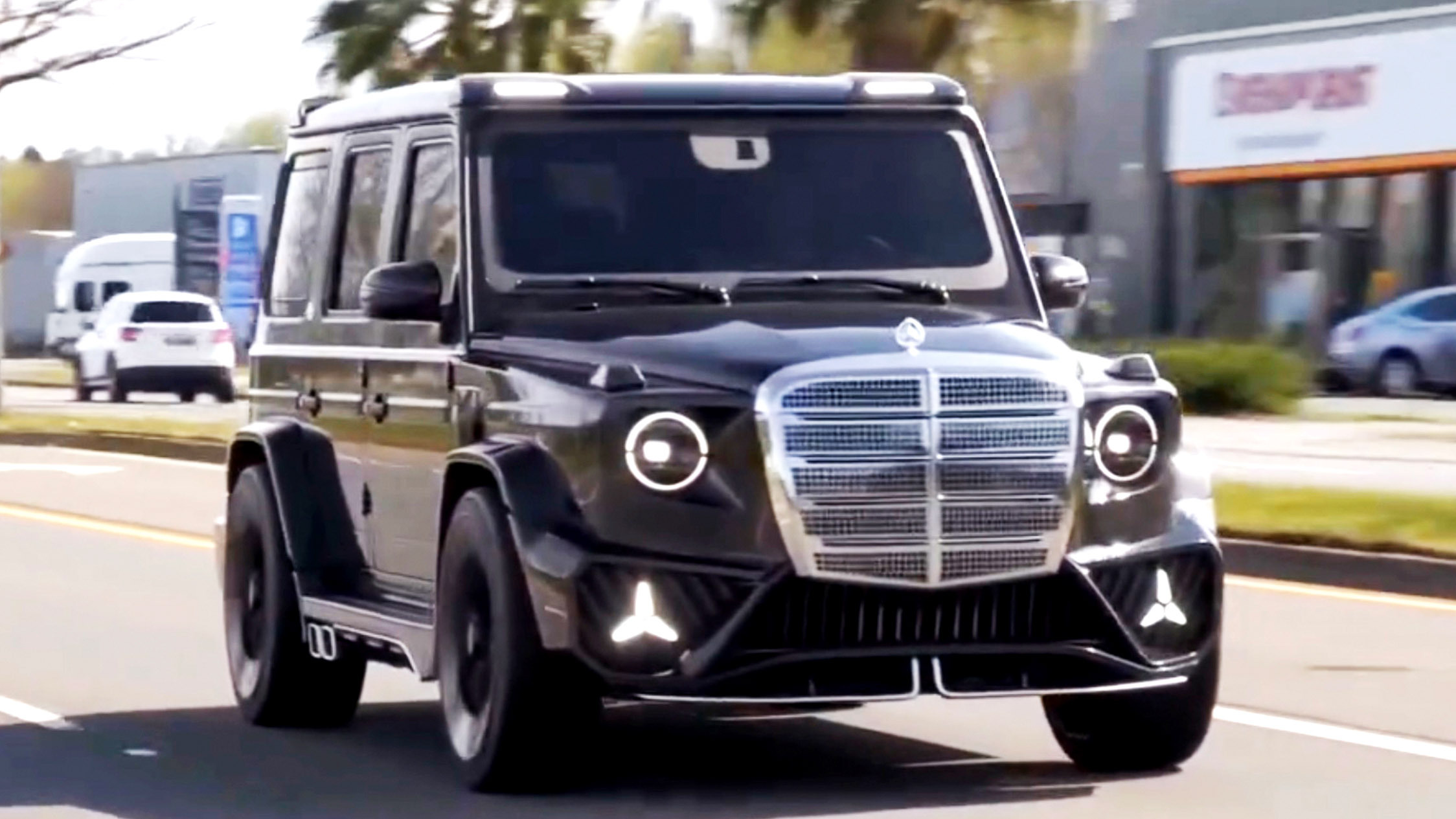 Dubai Tuner’s $700,000 G-Glass Wears A Face Mercedes Only Dared To Sketch