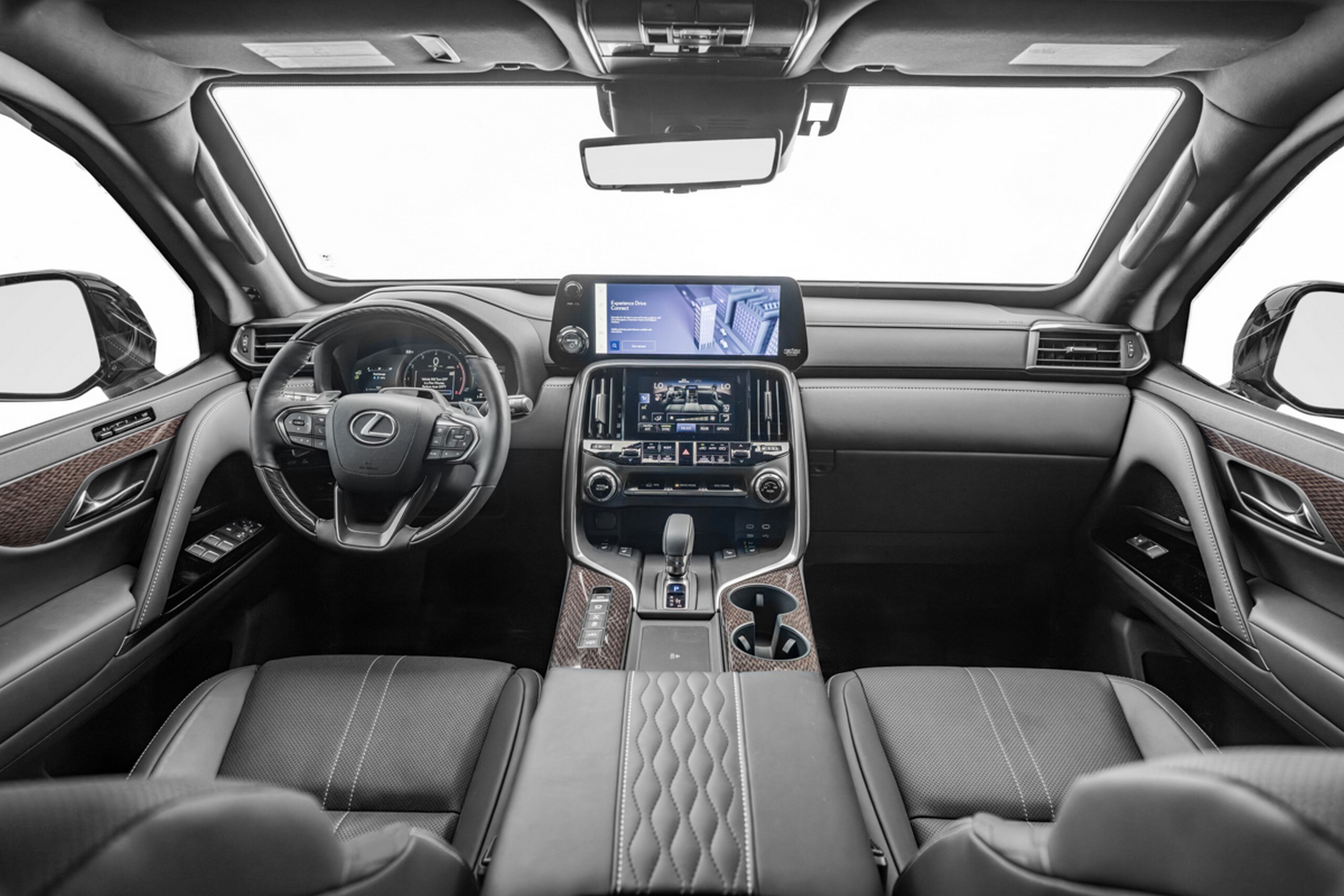 This Lexus LX 700 Looks Like Any Other Black SUV, Until Someone Throws A Grenade At It