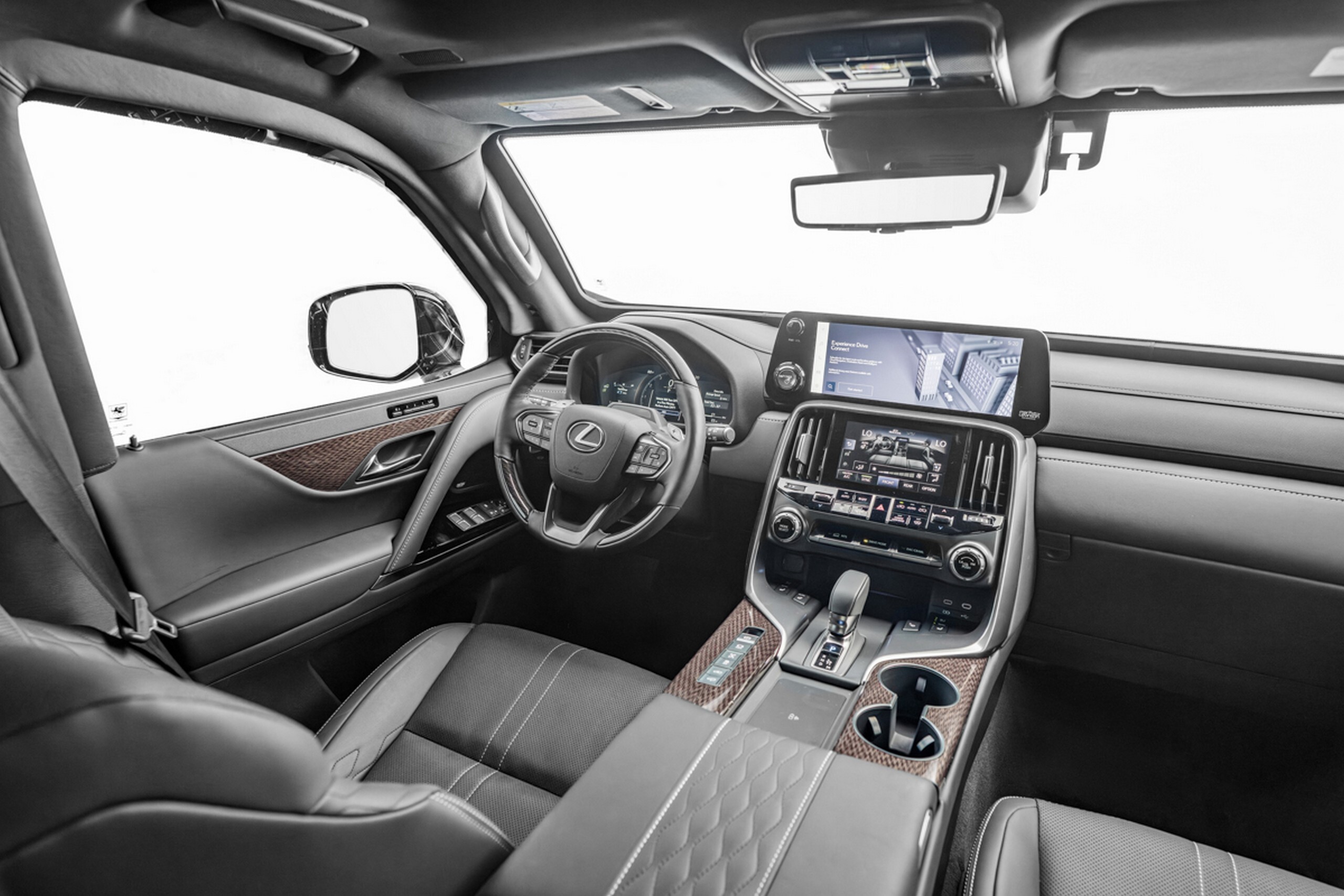 This Lexus LX 700 Looks Like Any Other Black SUV, Until Someone Throws A Grenade At It