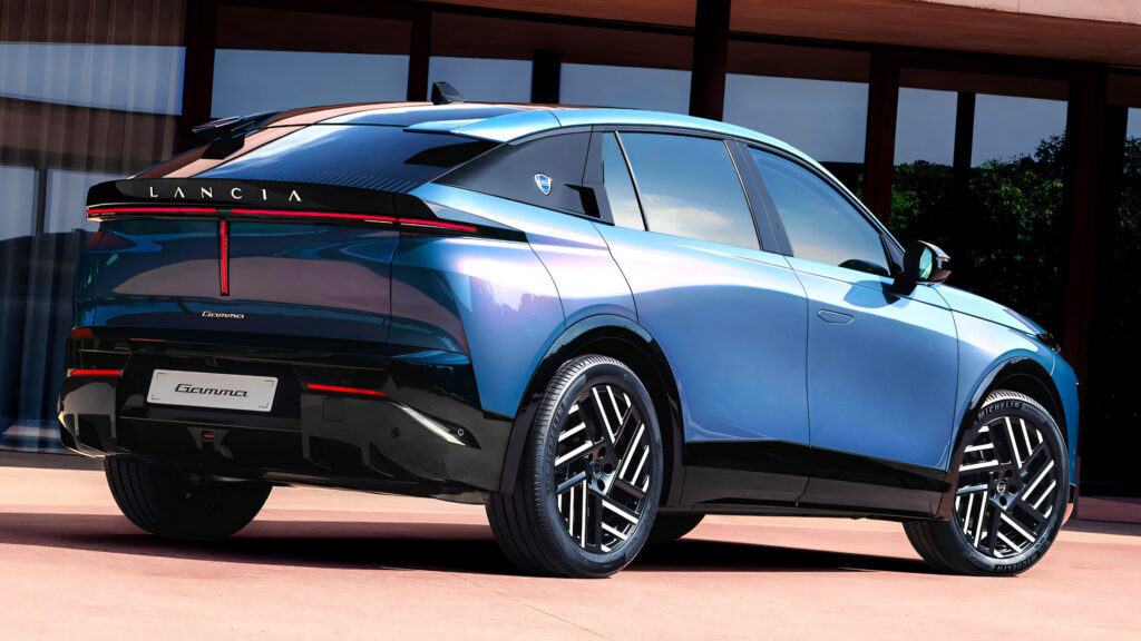  The Lancia Gamma Returns As A Fastback  Crossover, Not A Sedan