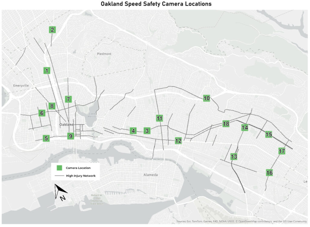  Oakland&rsquo;s New Speed Cameras Cashed 82,000 Tickets In Just Five Weeks