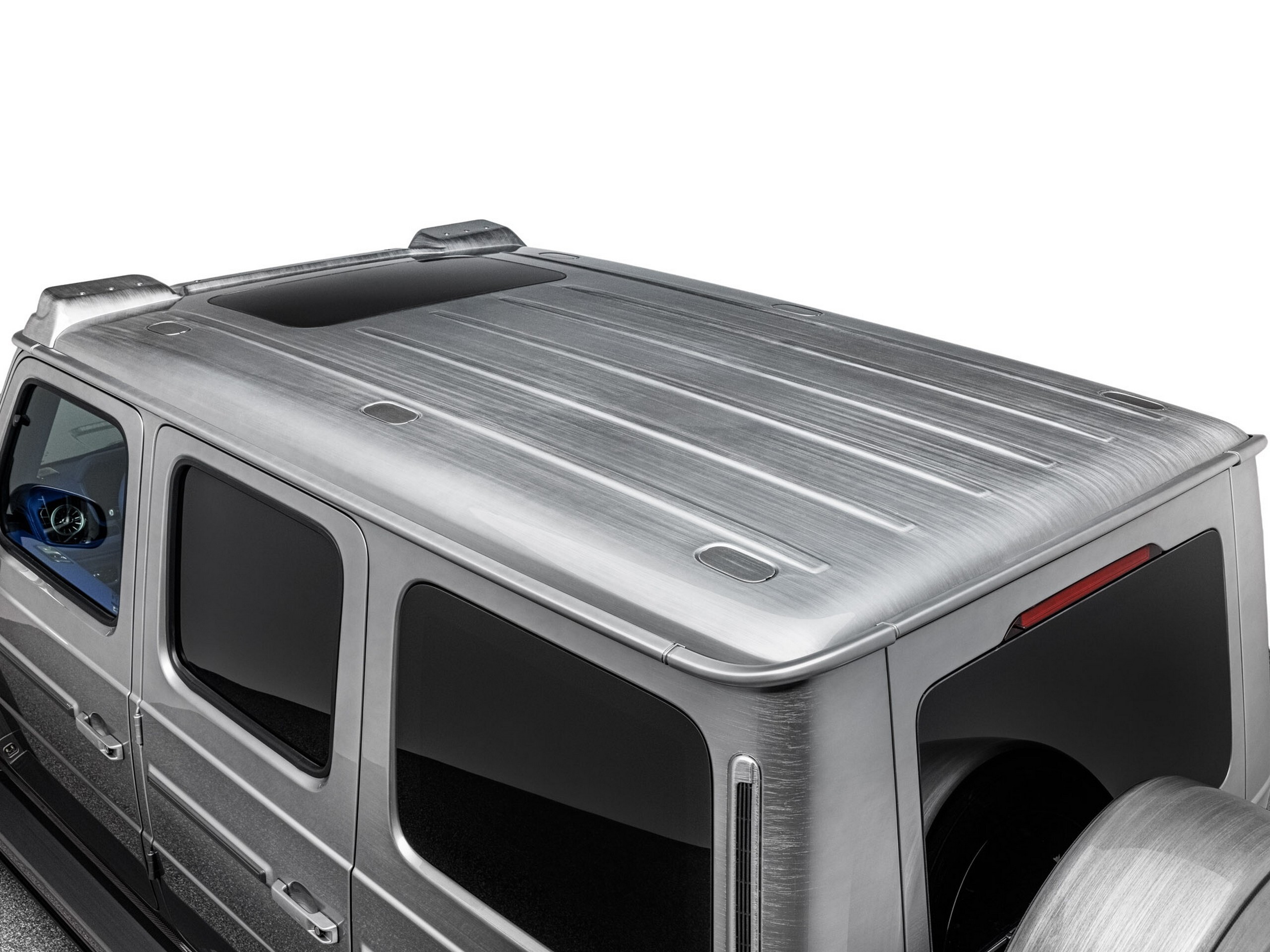 Mercedes G-Wagens Got Boring, So This One Wears Its Paint Like Stainless Steel