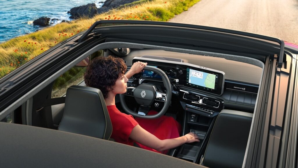  Renault’s 4 E-Tech Just Borrowed Another Feature From The 1960s Original, And It’s Not Deckchair Seats