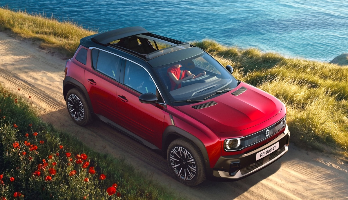 Renault’s 4 E-Tech Just Borrowed Another Trick From The ’60s Original, And It’s Not Deckchair Seats