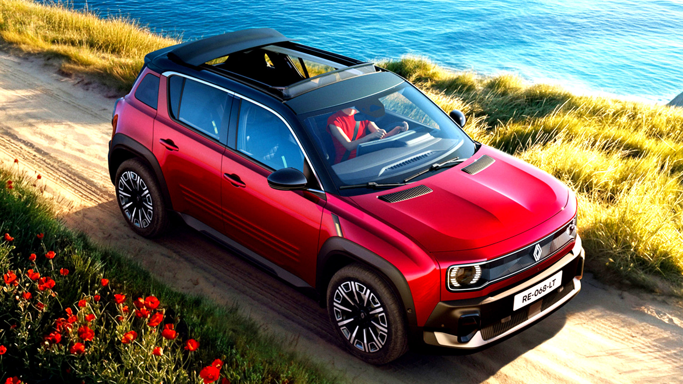Renault 4 E-Tech Plein Sud 復刻經典，配備電動摺疊帆布車頂