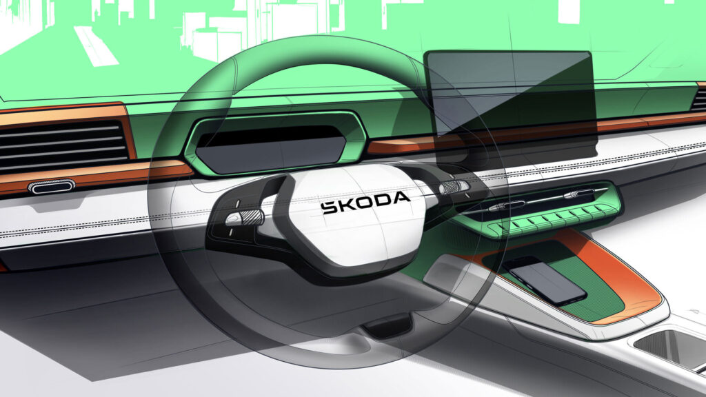 The Epiq Is Skoda’s Cheapest EV, But Its Cabin Wants You To Forget That