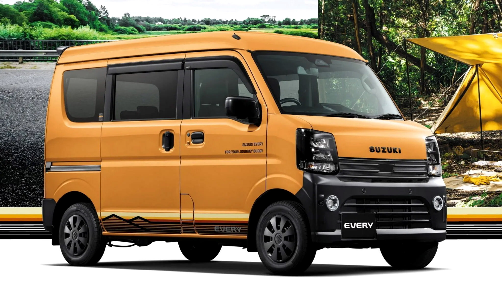 Suzuki Every 小改款：保留手搖窗與手排，新增數位儀表與安全配備