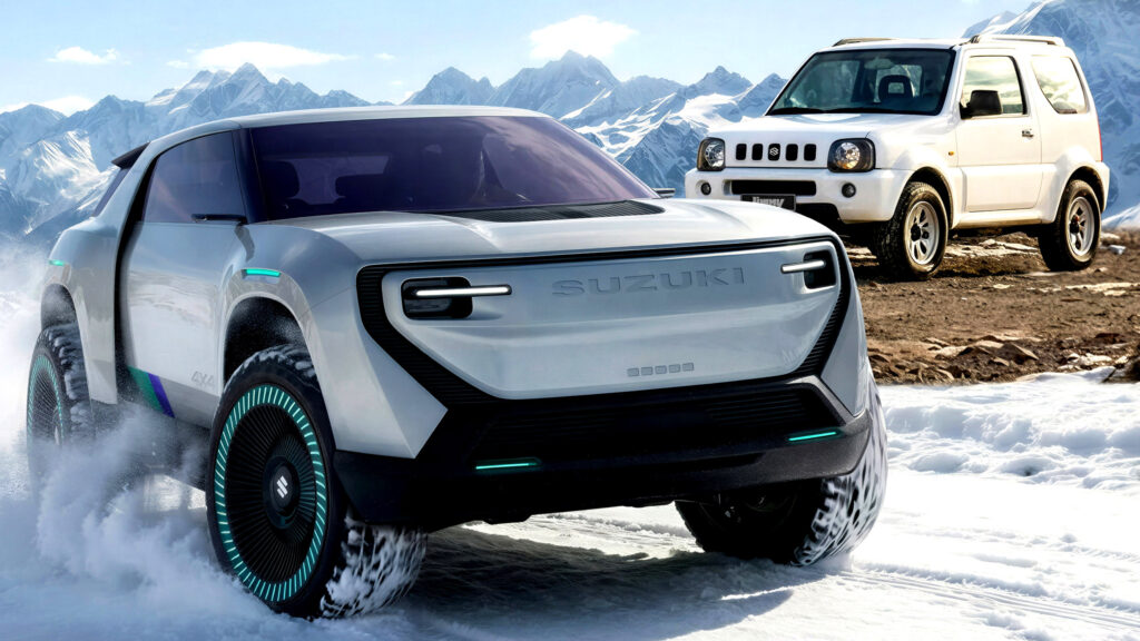  Suzuki’s Jimny Has Been Frozen Since 2018, A Designer Just Thawed It