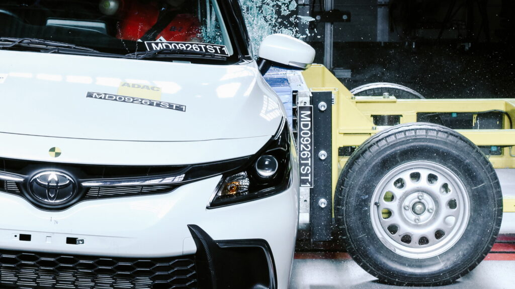  One Of Toyota’s Popular Subcompacts Scores Zero Stars In Crash Test