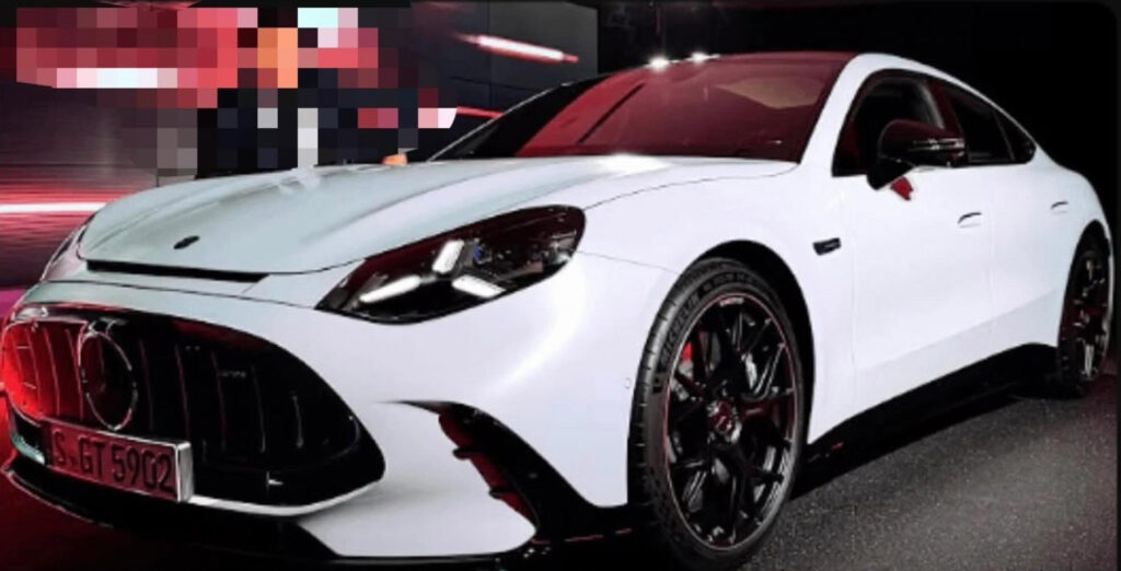  The New AMG GT 4-Door Leaked And Its Front End Is Already Dividing Opinion