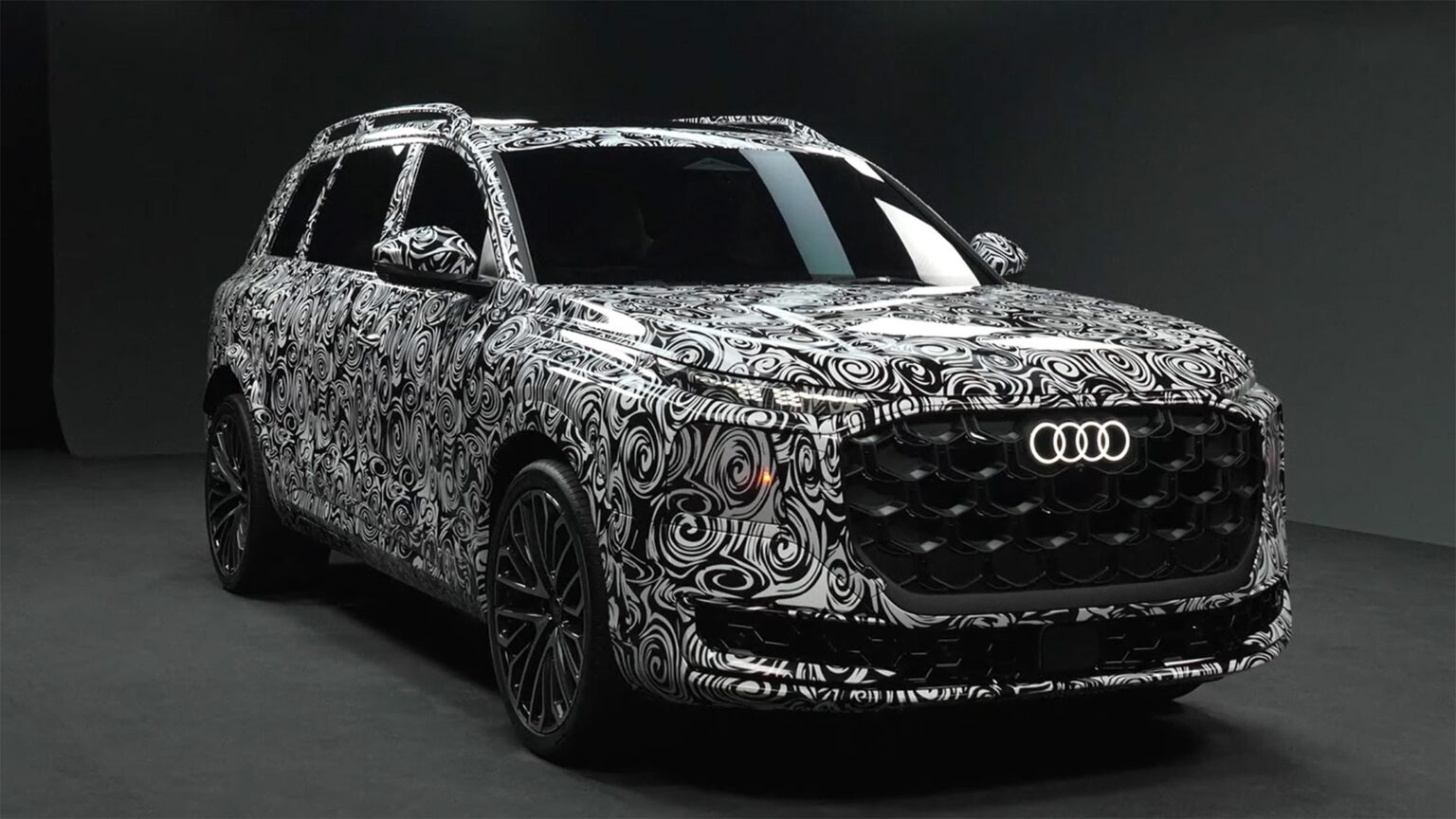 Matrix Pattern Audi 13 Years Later, Audi’s Digital Matrix Headlights Finally Reach America ...
