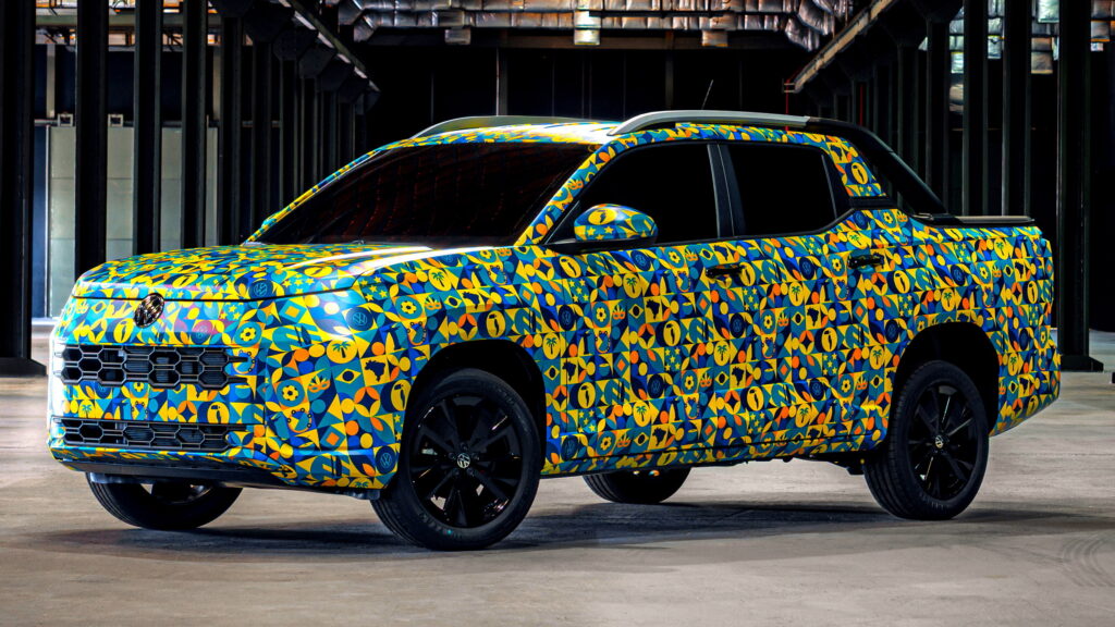  VW’s New Small Pickup Looks Like A Crossover With A Bed