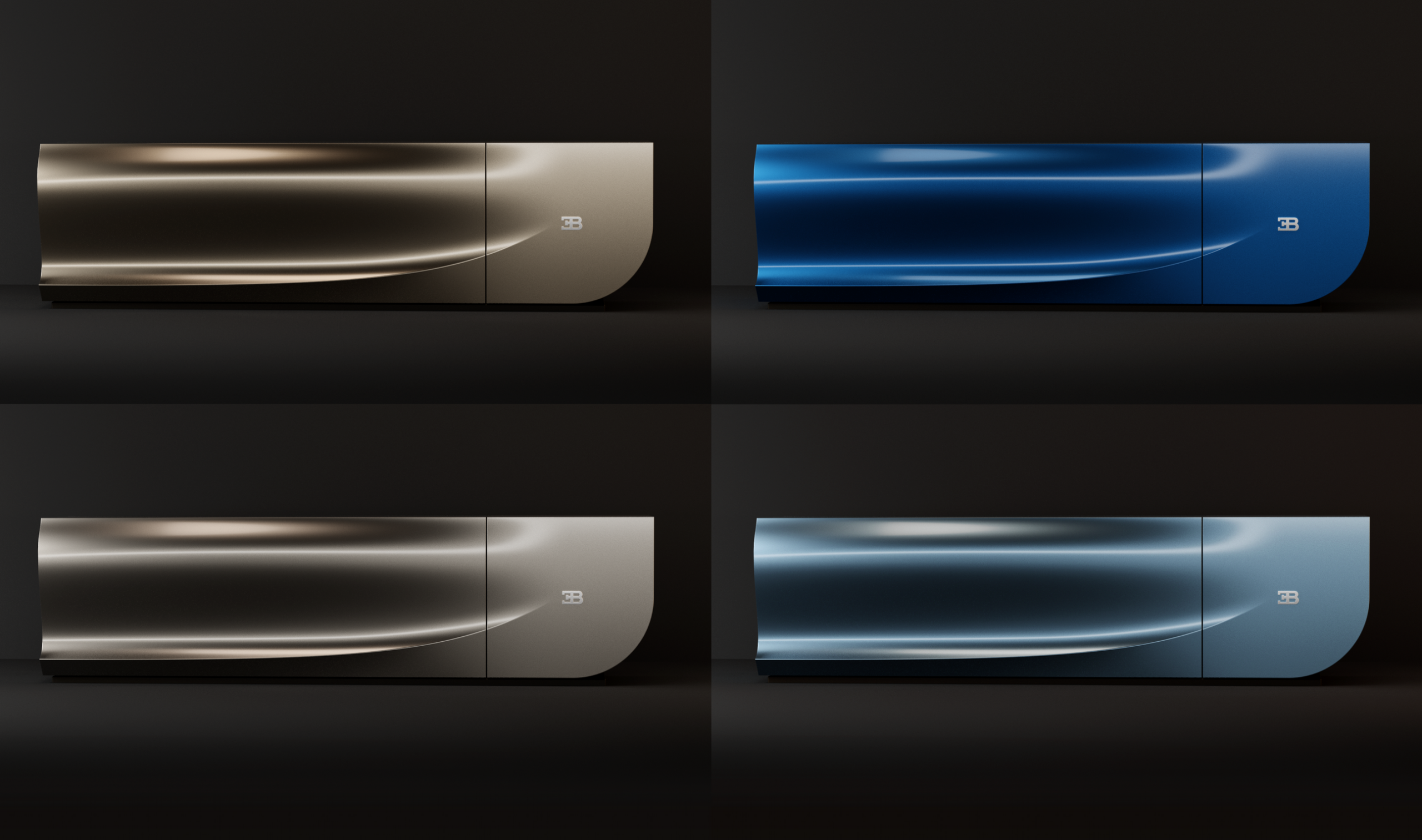 Bugatti’s 137-Inch TV Disappears Into A Sideboard In 45 Seconds