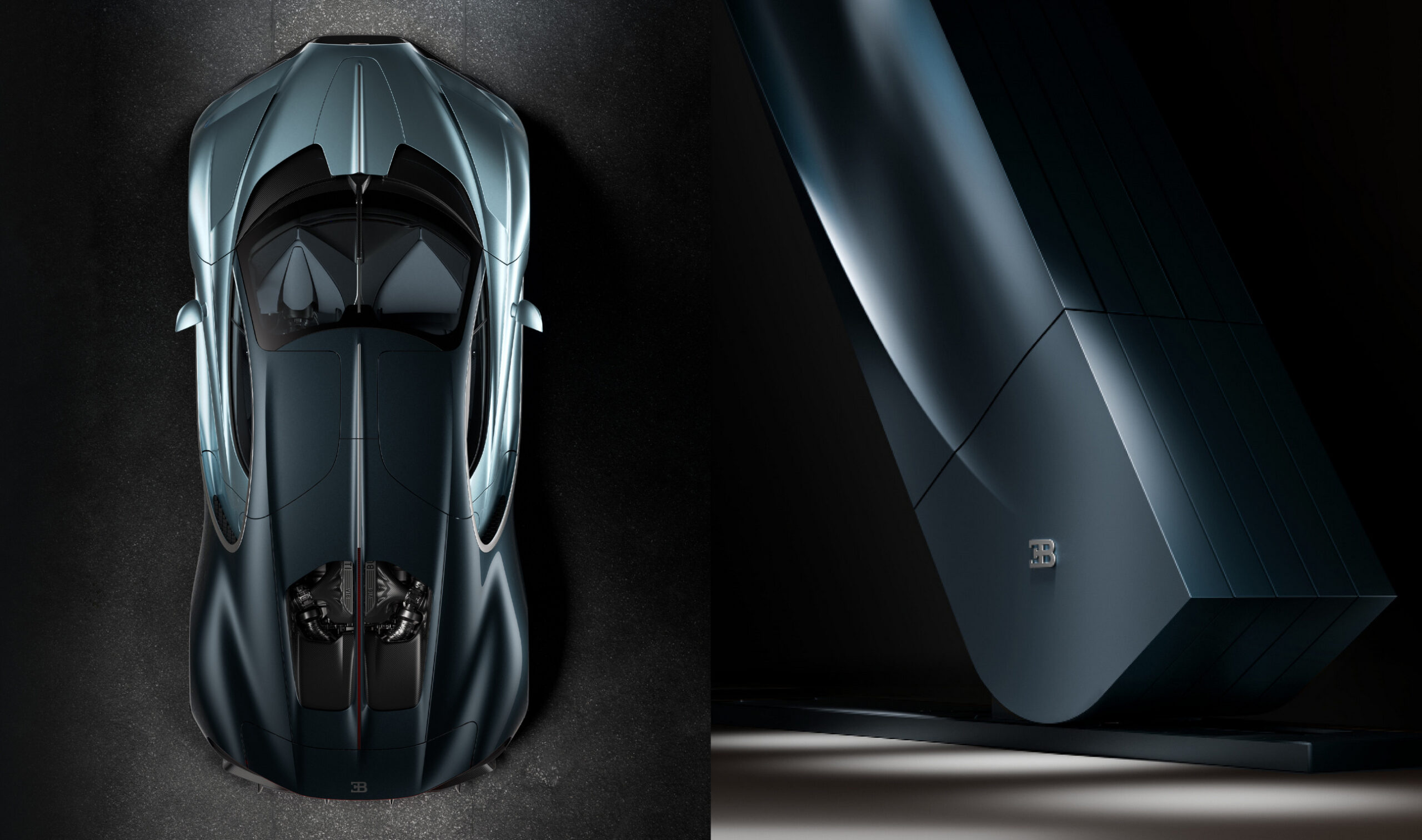 Bugatti’s 137-Inch TV Disappears Into A Sideboard In 45 Seconds