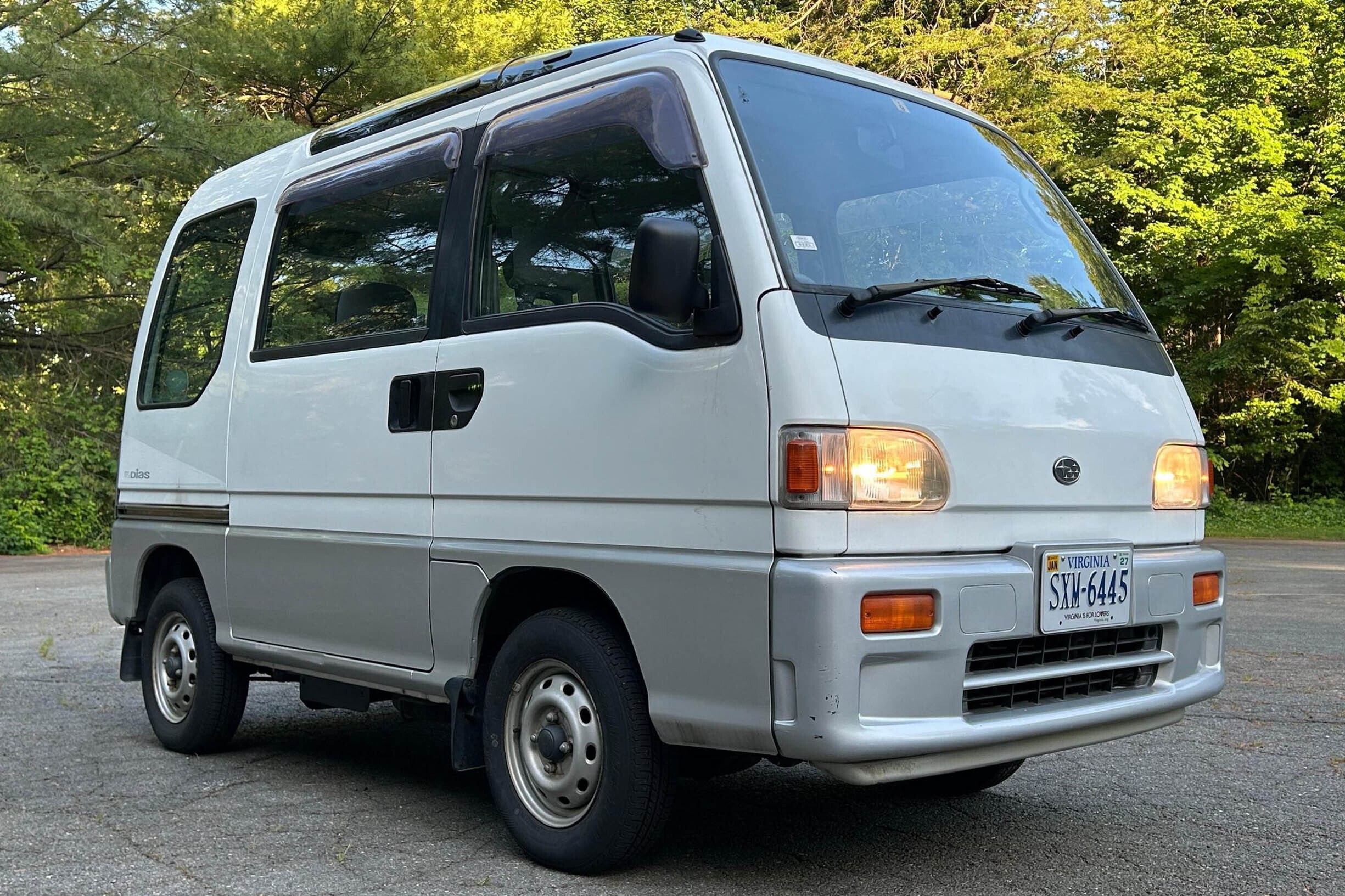 1992 Subaru Sambar Try Dias JDM minivan 00004