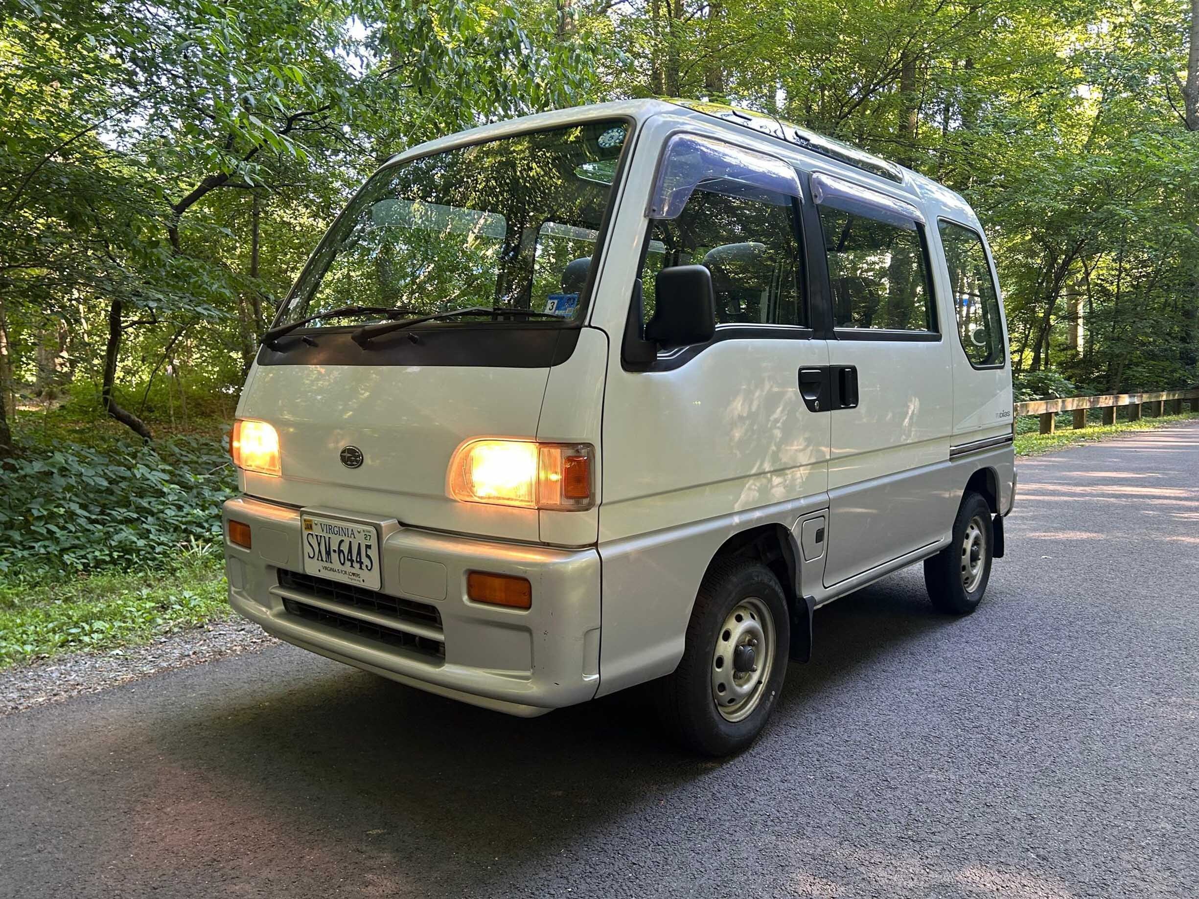 1992 Subaru Sambar Try Dias JDM minivan 00010