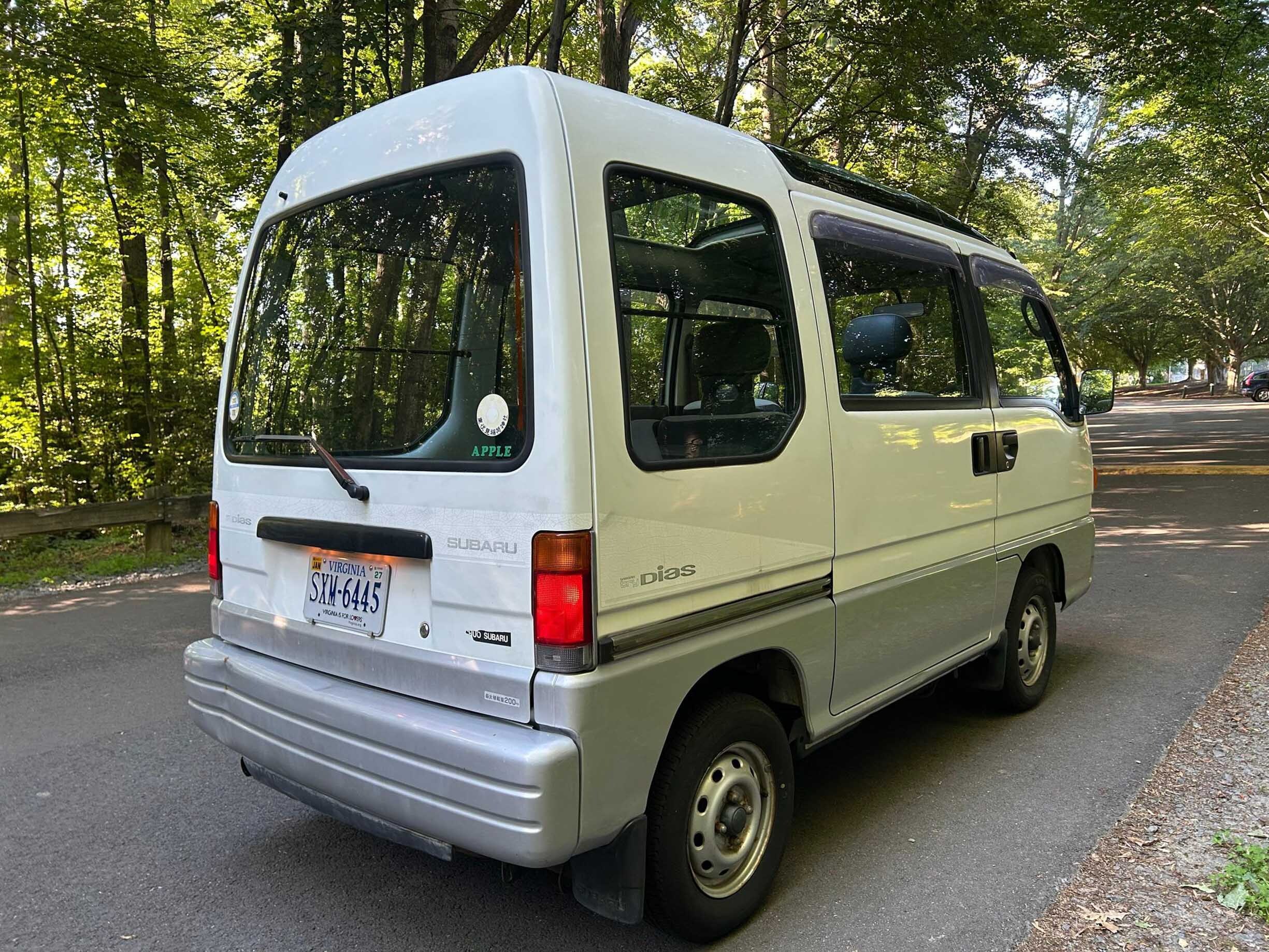 1992 Subaru Sambar Try Dias JDM minivan 00017