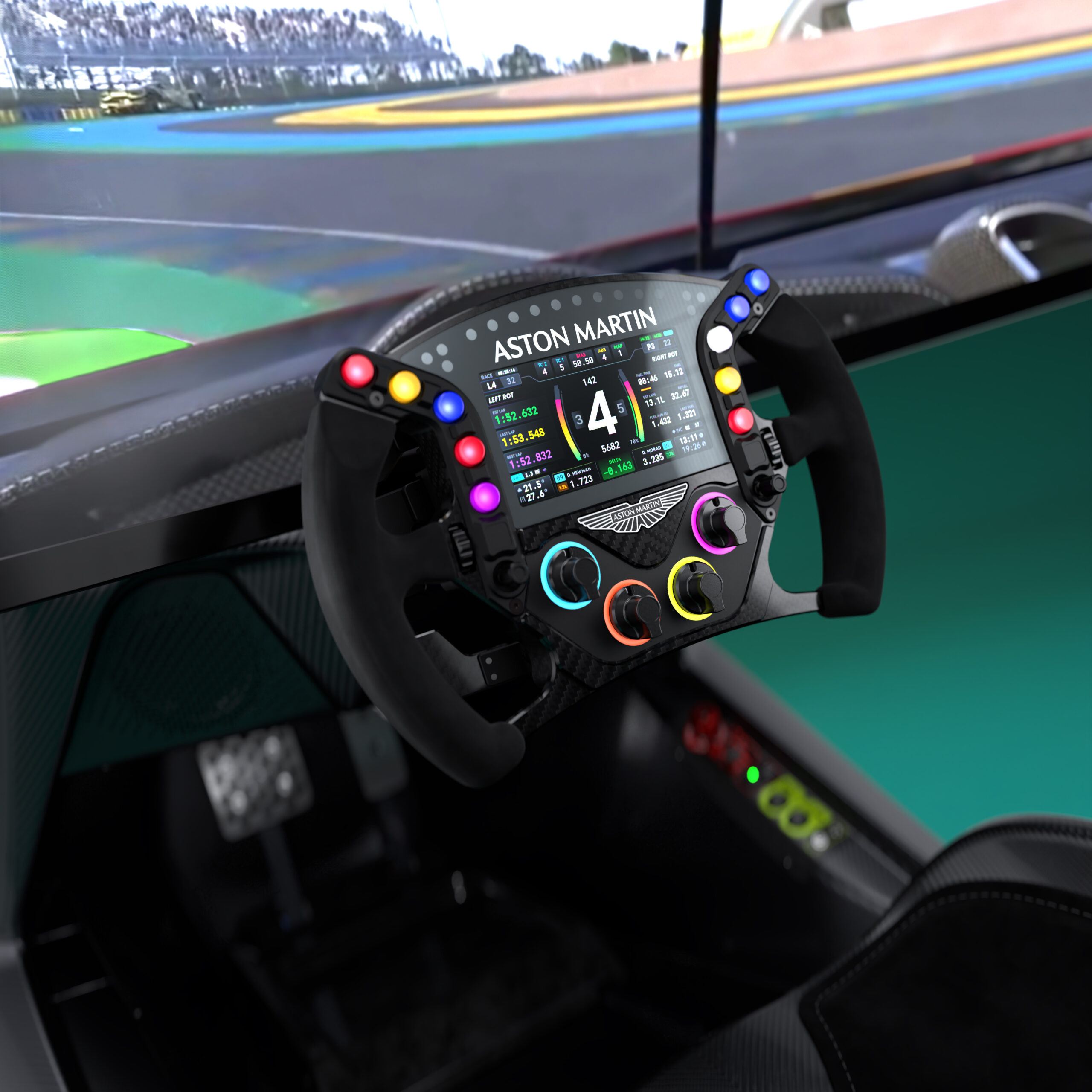 2. AMR-C01-R Hypercar Edition - Steering Wheel