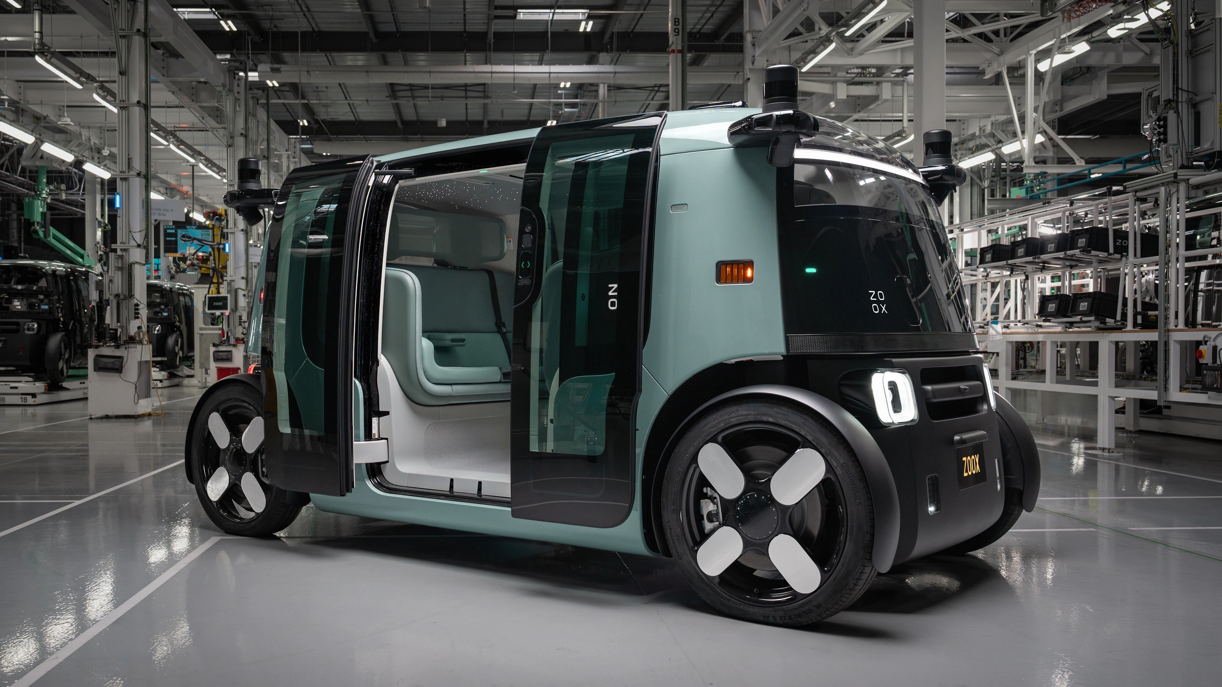 Zoox Unveils Its Production-Intent Robotaxi, Arrives Later This Year