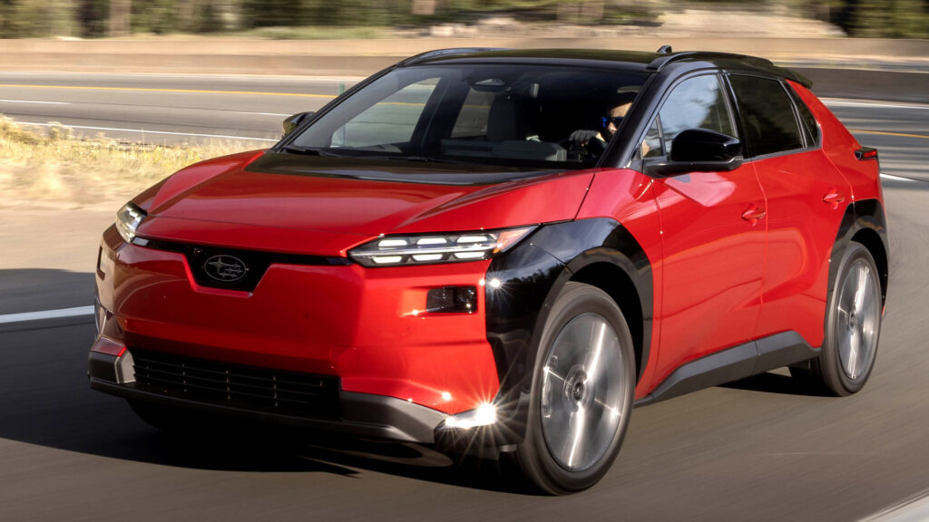  21,000 Toyota And Subaru EVs Recalled Because A Memory Glitch Can Cut Power To The Wheels