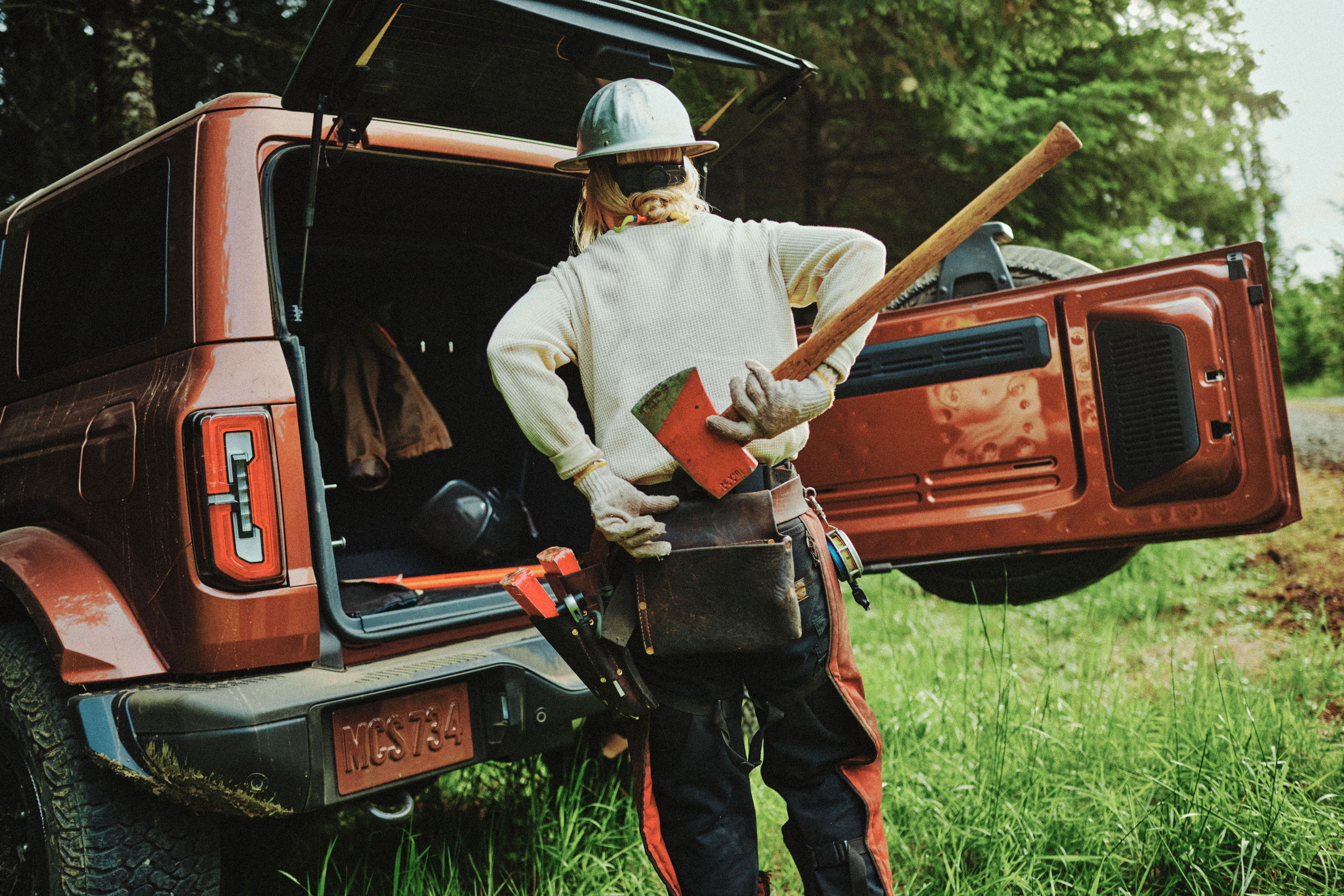 Ford’s Raptor-Powered 2027 Bronco Filson Dares You To Ruin Its Leather