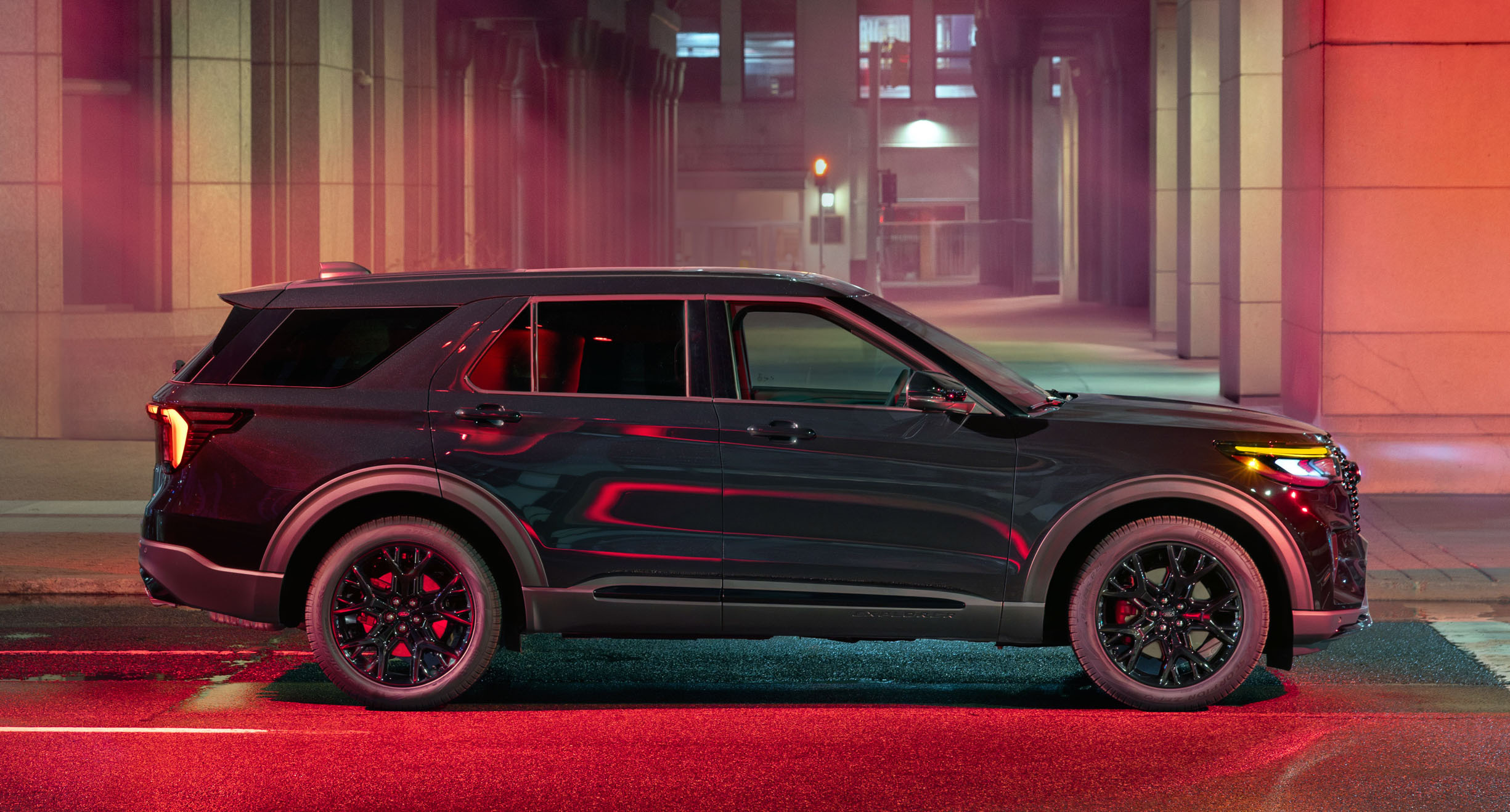 Ford’s New Explorer ST Sinister Package Is Like A Vampire With Rubber Fangs