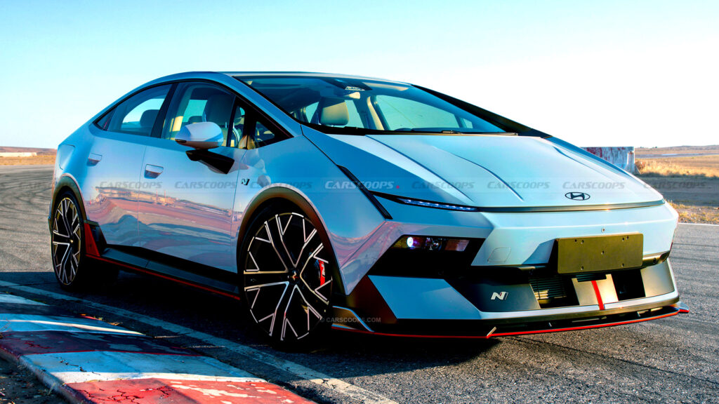  Hyundai’s IONIQ V Has Lambo Looks And 225 HP, So We Imagined The N