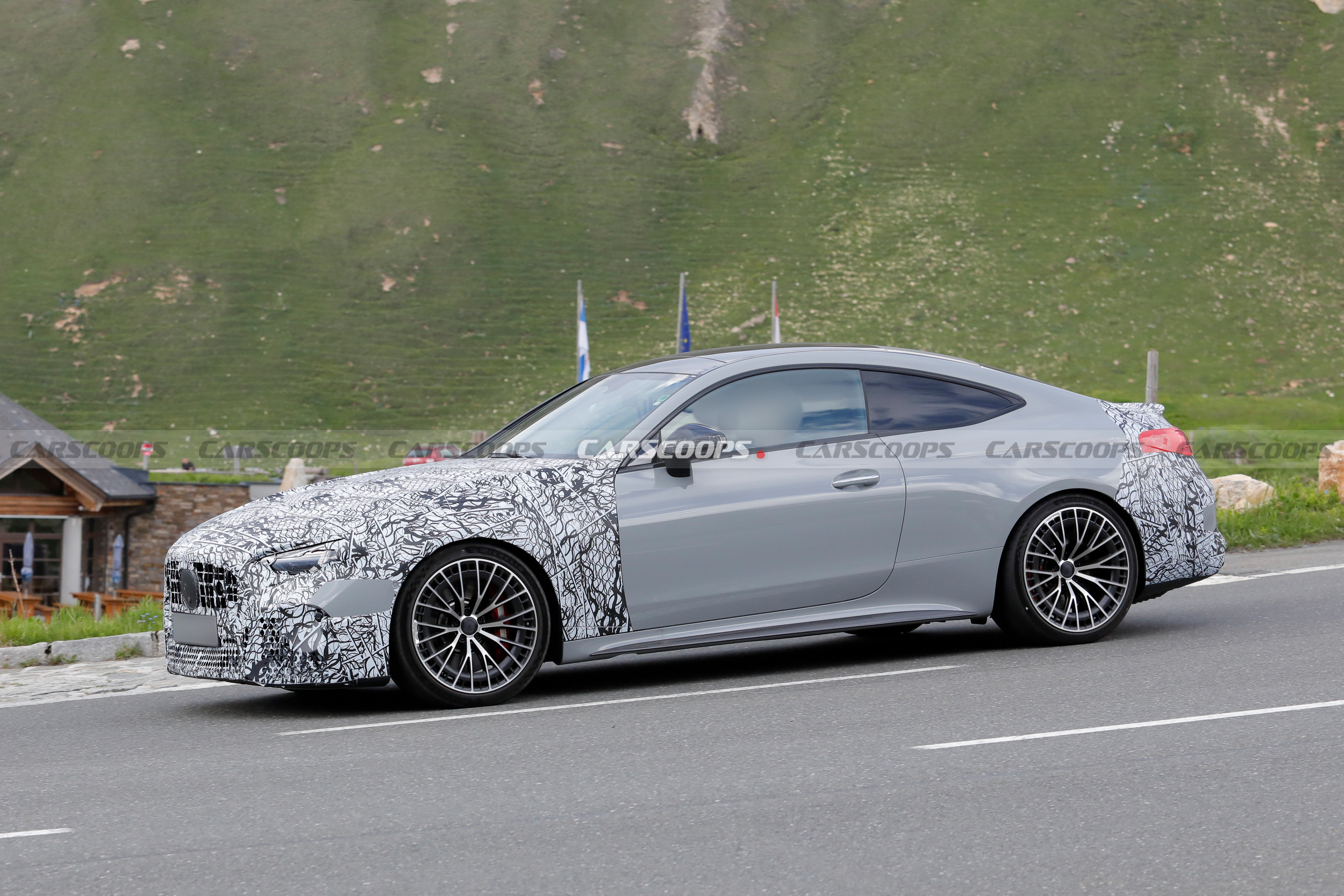 New Mercedes-AMG CLE 63 Reveals Its V8 Engine For The First Time