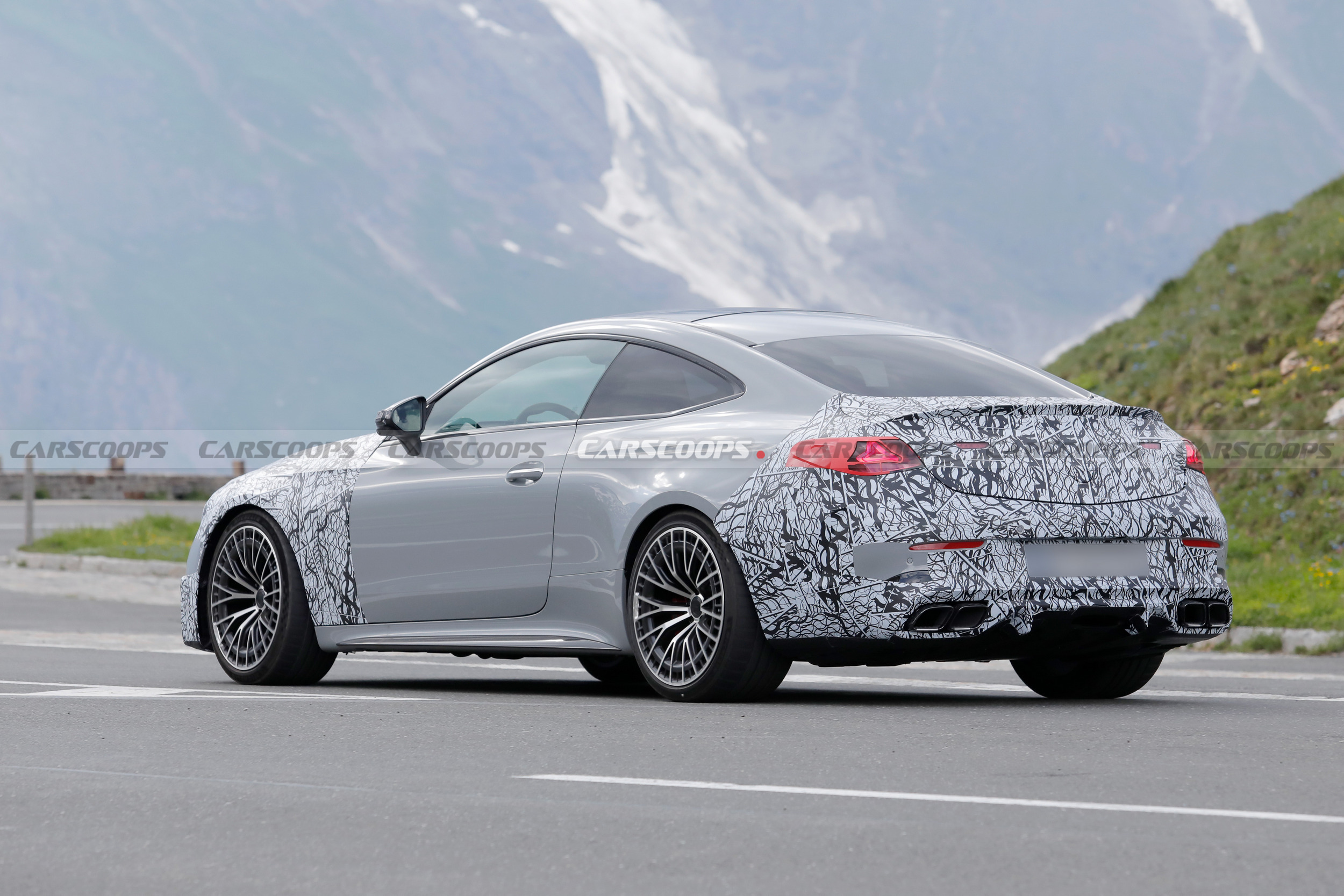 New Mercedes-AMG CLE 63 Reveals Its V8 Engine For The First Time