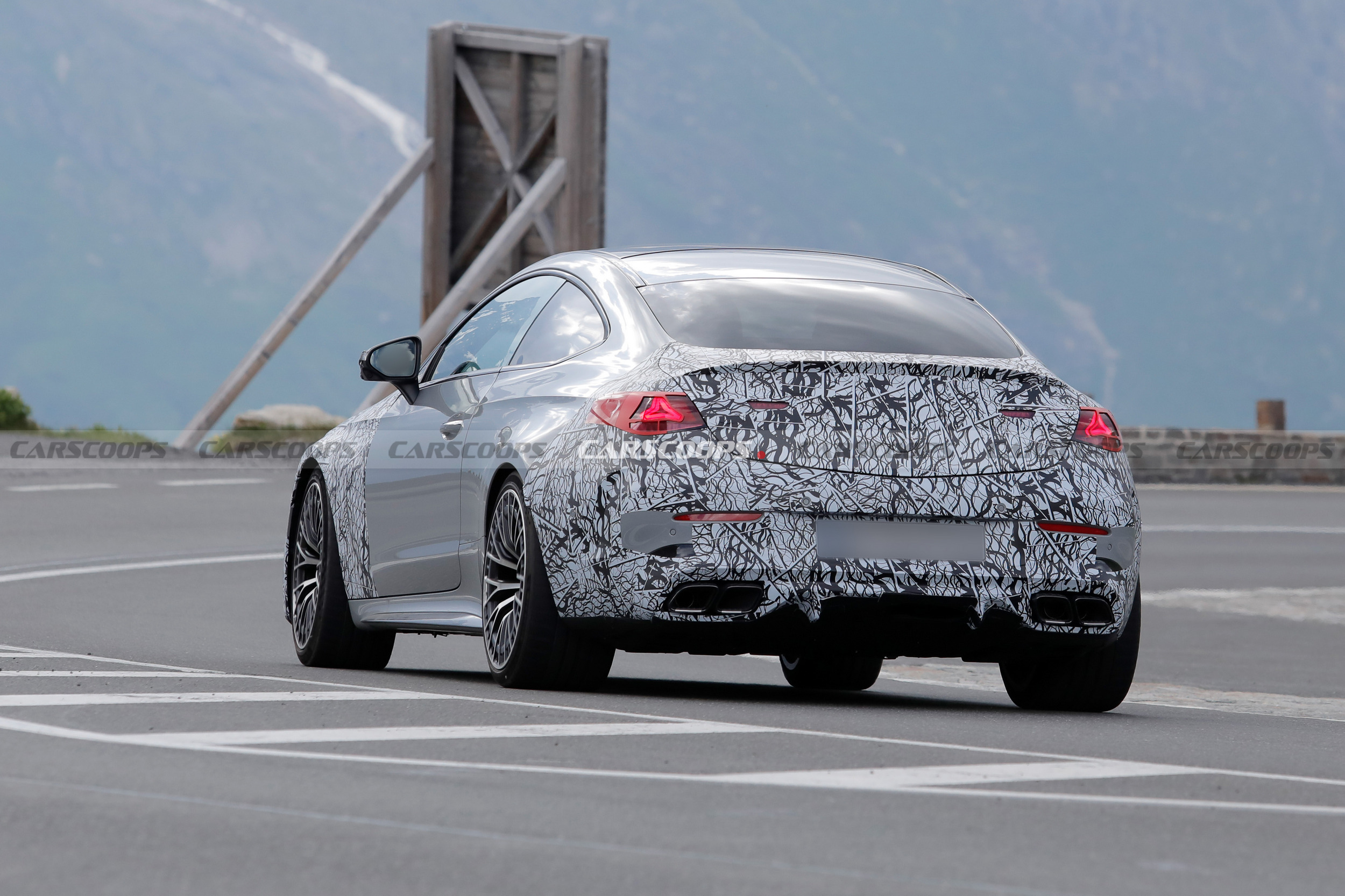 New Mercedes-AMG CLE 63 Reveals Its V8 Engine For The First Time