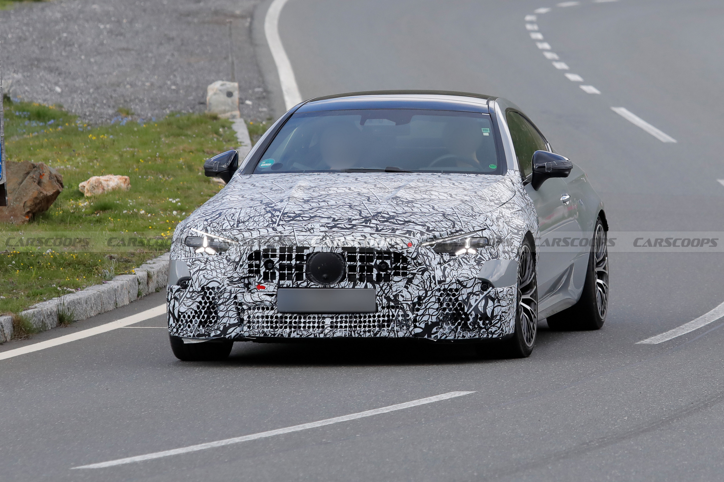 New Mercedes-AMG CLE 63 Reveals Its V8 Engine For The First Time