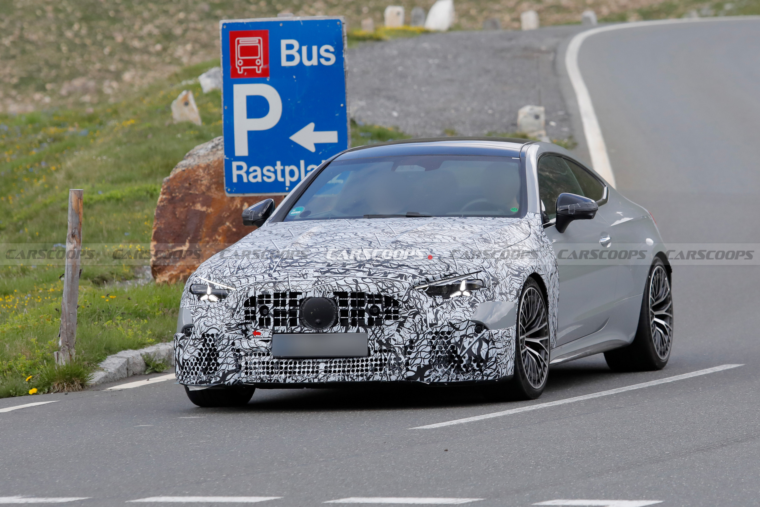New Mercedes-AMG CLE 63 Reveals Its V8 Engine For The First Time