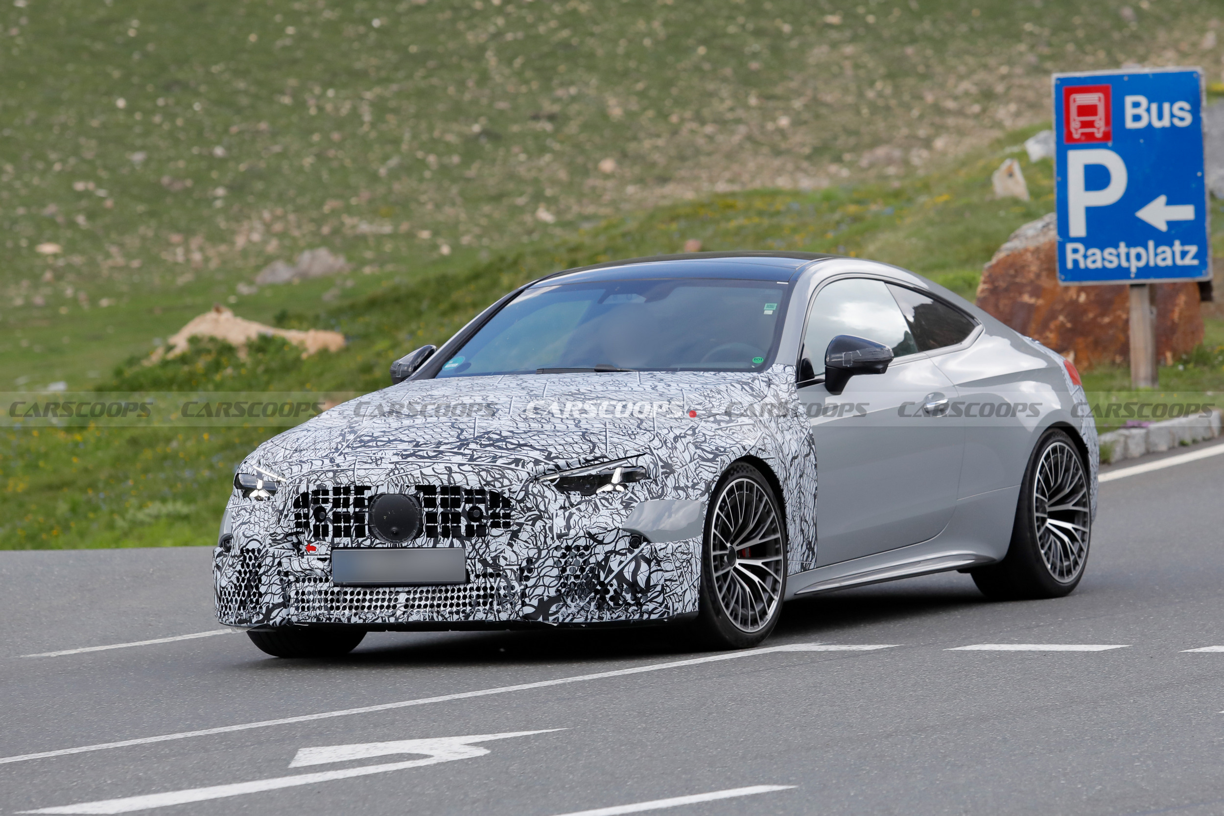 New Mercedes-AMG CLE 63 Reveals Its V8 Engine For The First Time