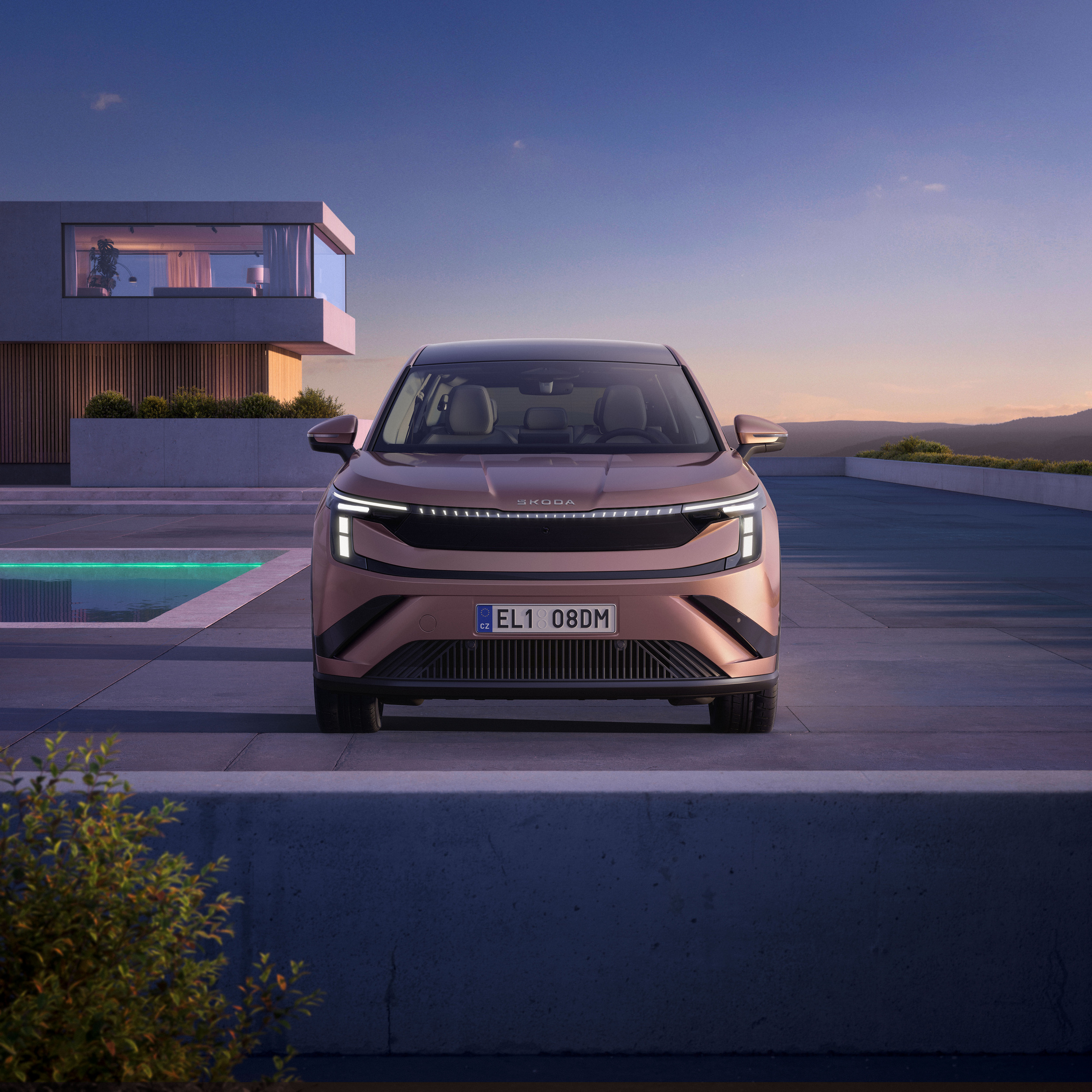 Skoda Peaq Debuts As Флагманский трехрядный электромобиль с запасом хода 402 миль