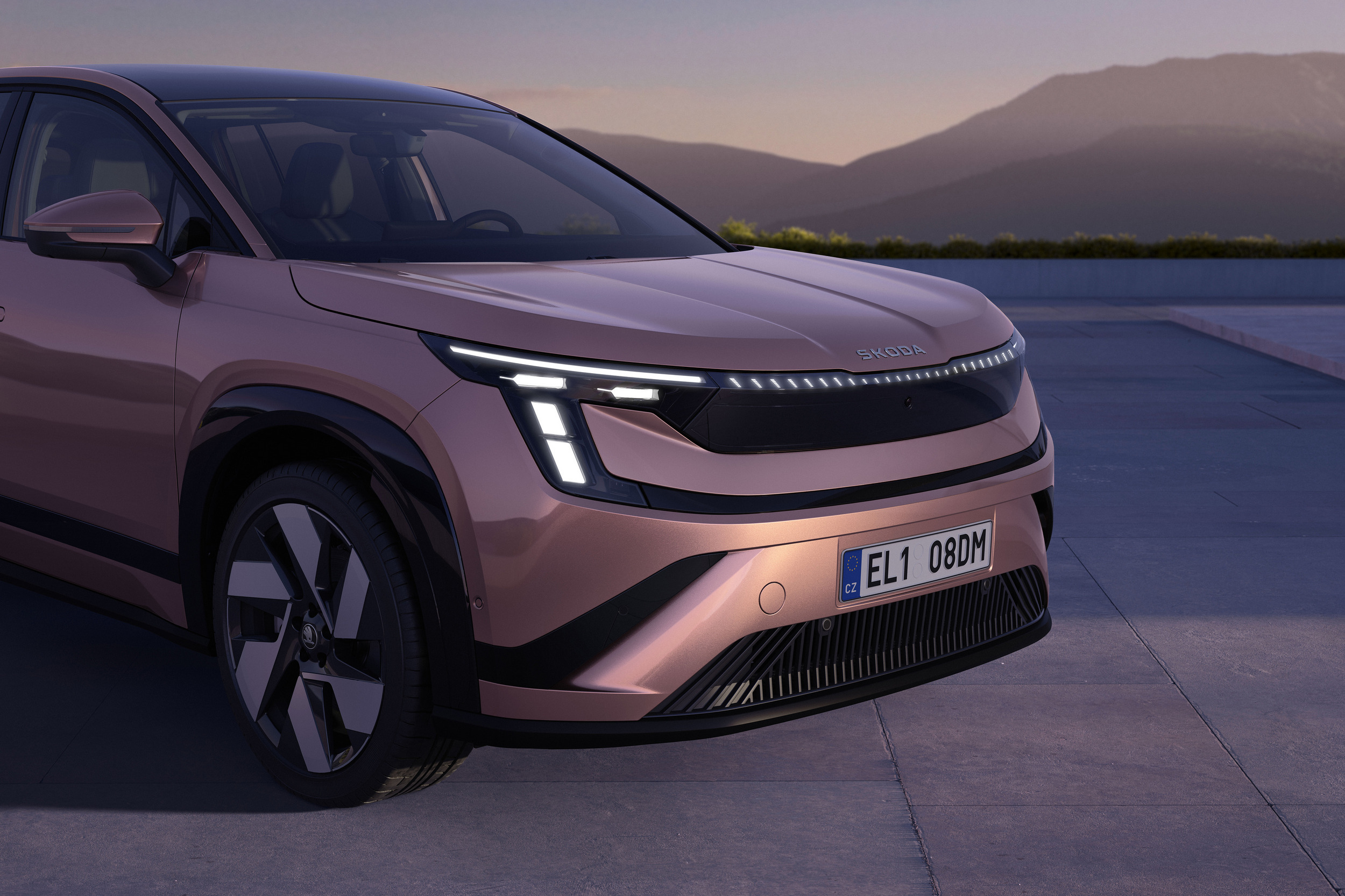 Skoda Peaq Debuts As Флагманский трехрядный электромобиль с запасом хода 402 миль