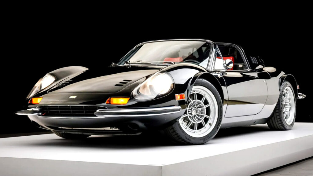  Ferrari’s Dino Threw Away Its Original V6 For A V8, And Bidders Pushed It Past $800,000