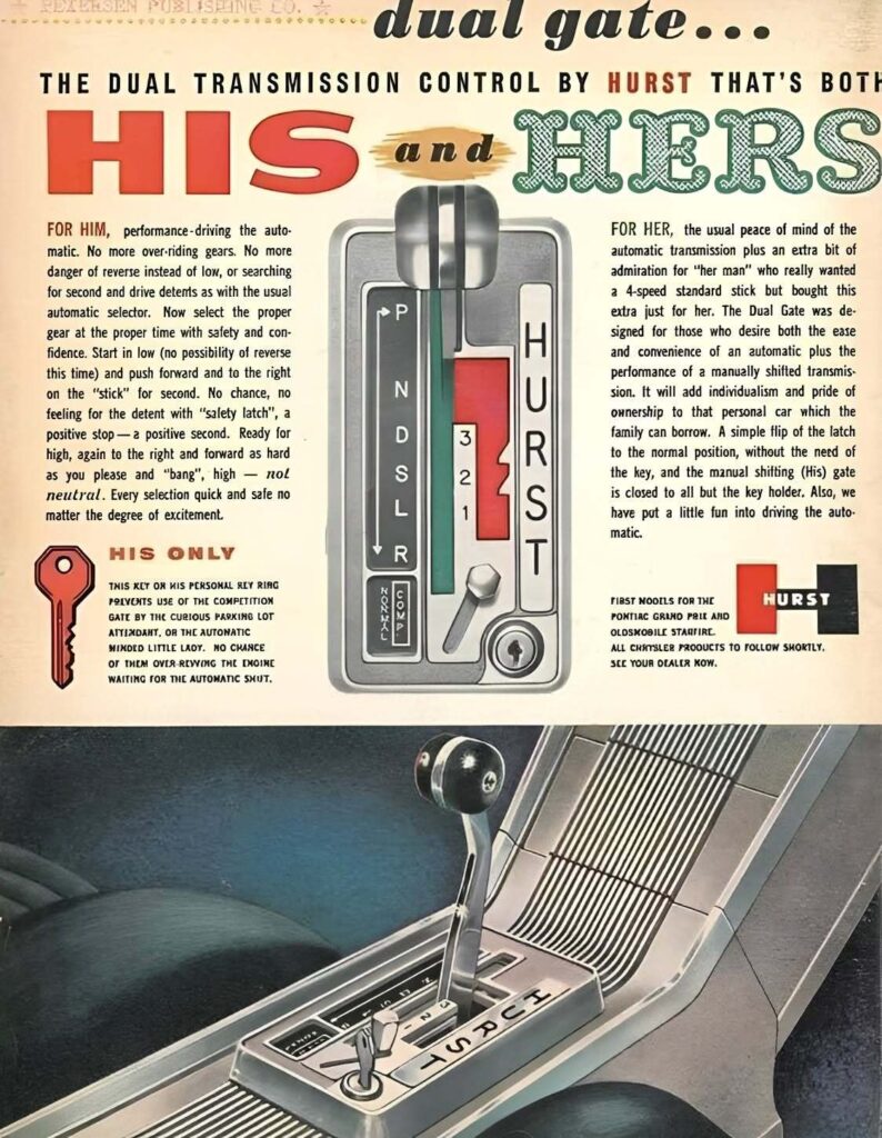  The 1969 Hurst/Olds Had A &lsquo;His And Hers&rsquo; Shifter, And Yes, It Means What You Think