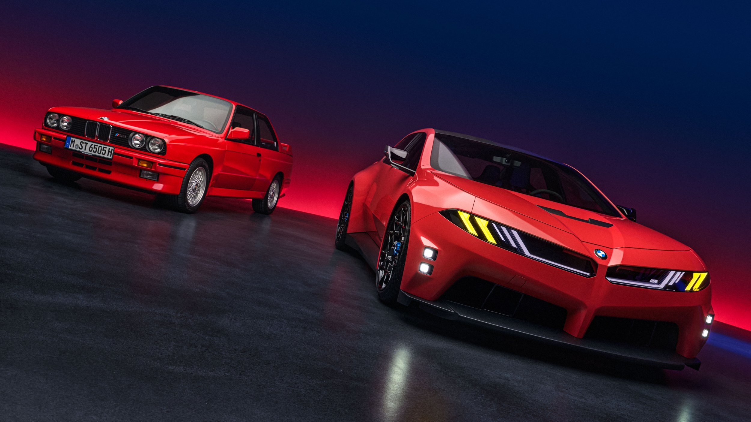 BMW’s Electric M3 Concept Stands Next To The E30 And Hopes You Approve