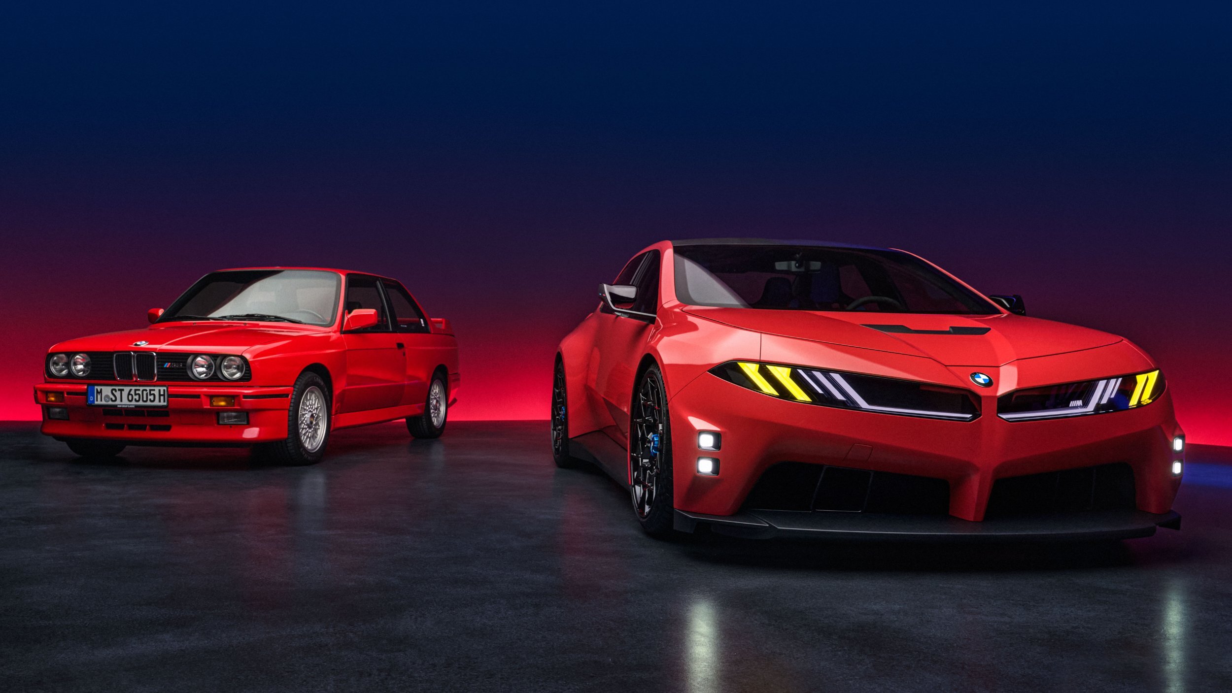 BMW’s Electric M3 Concept Stands Next To The E30 And Hopes You Approve