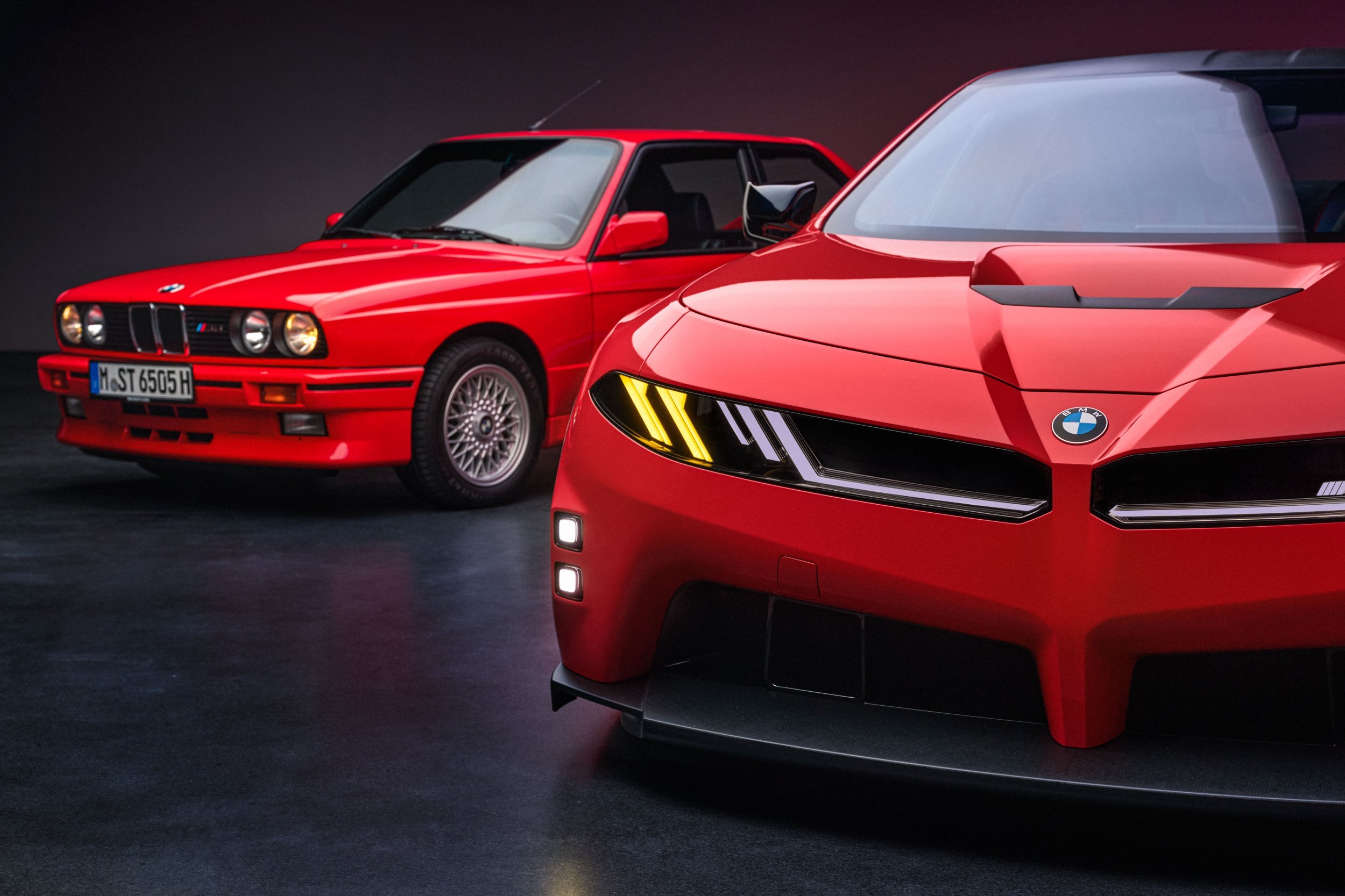 BMW’s Electric M3 Concept Stands Next To The E30 And Hopes You Approve