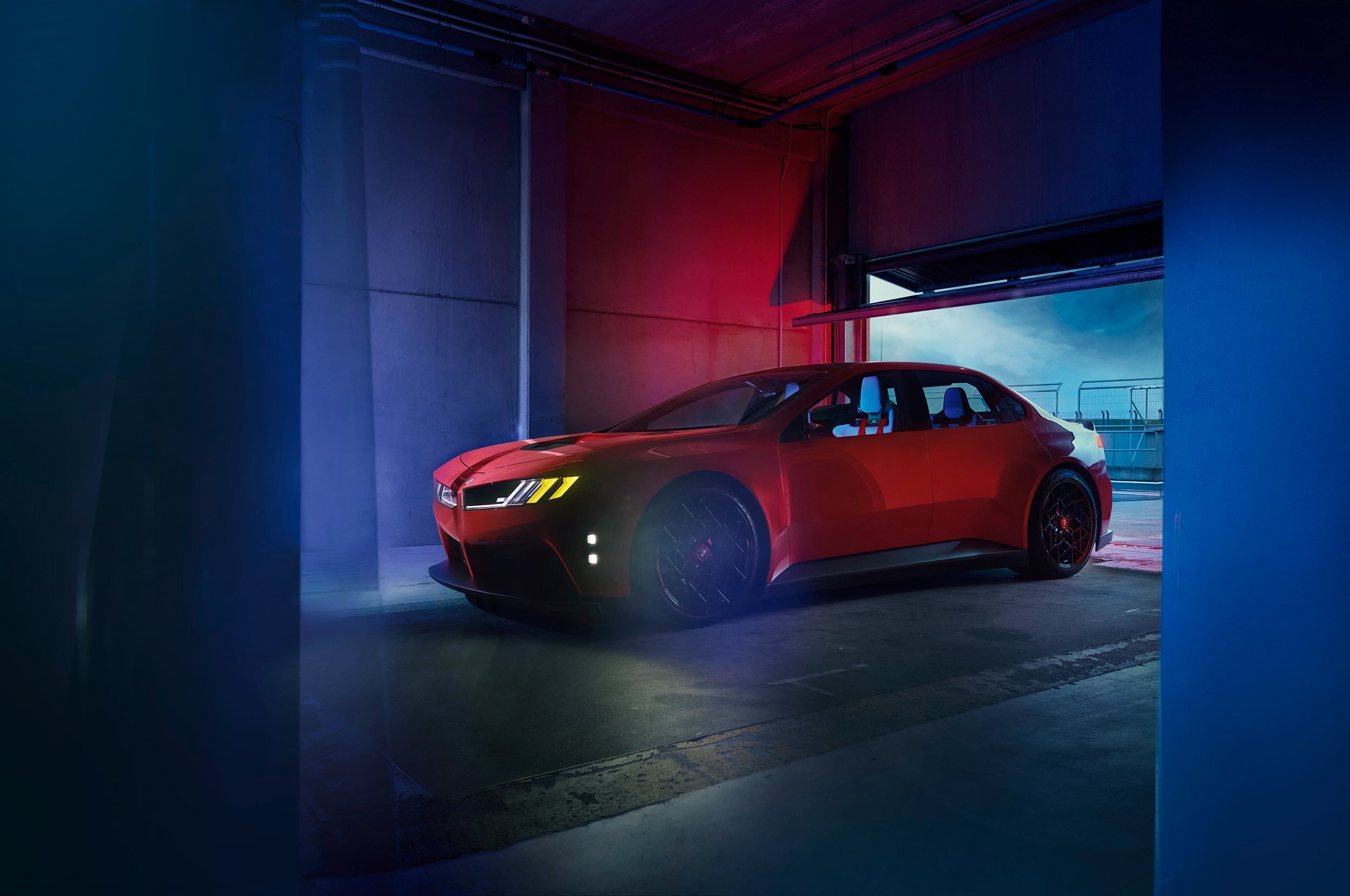 BMW’s Electric M3 Concept Stands Next To The E30 And Hopes You Approve