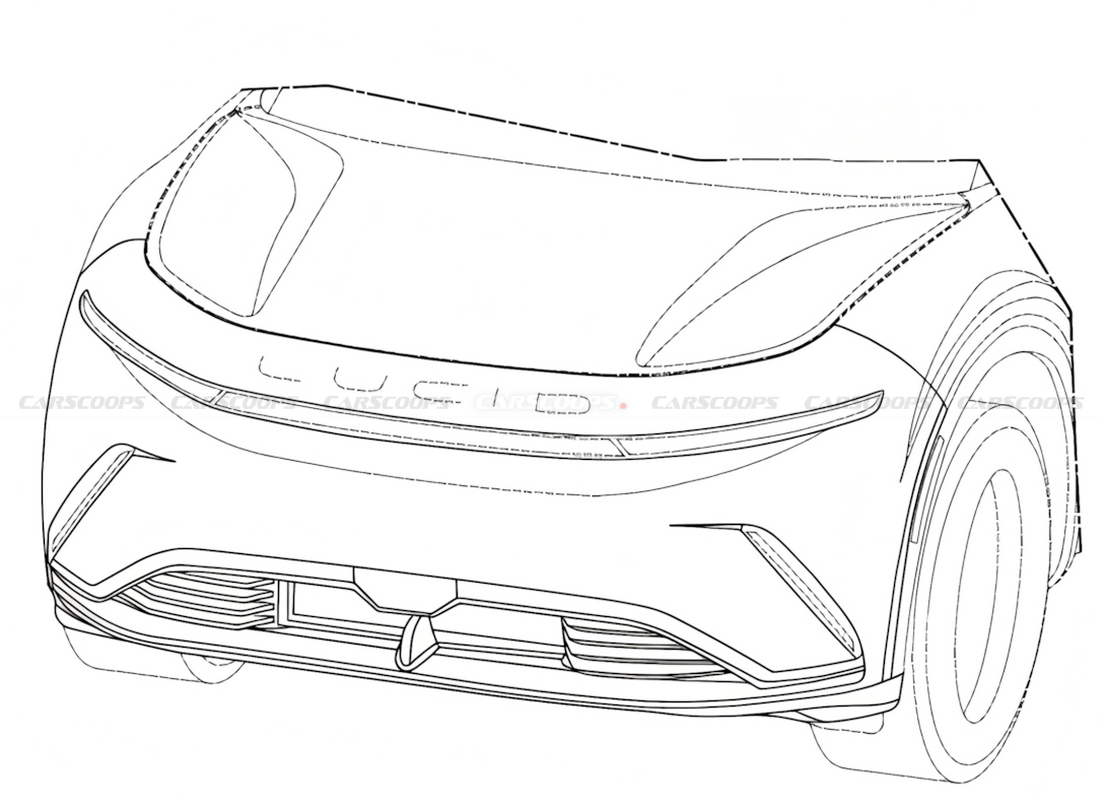 Lucid’s Sub-$50K Cosmos EV Revealed In Patent Drawings