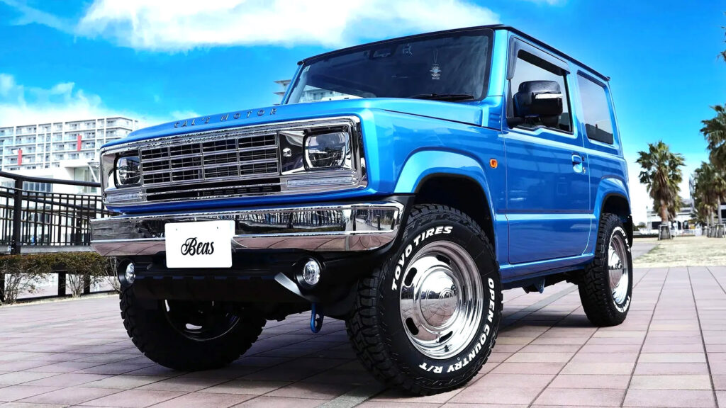  This $21K Mini Chevy K5 Blazer Is Actually A 64-HP Suzuki Jimny